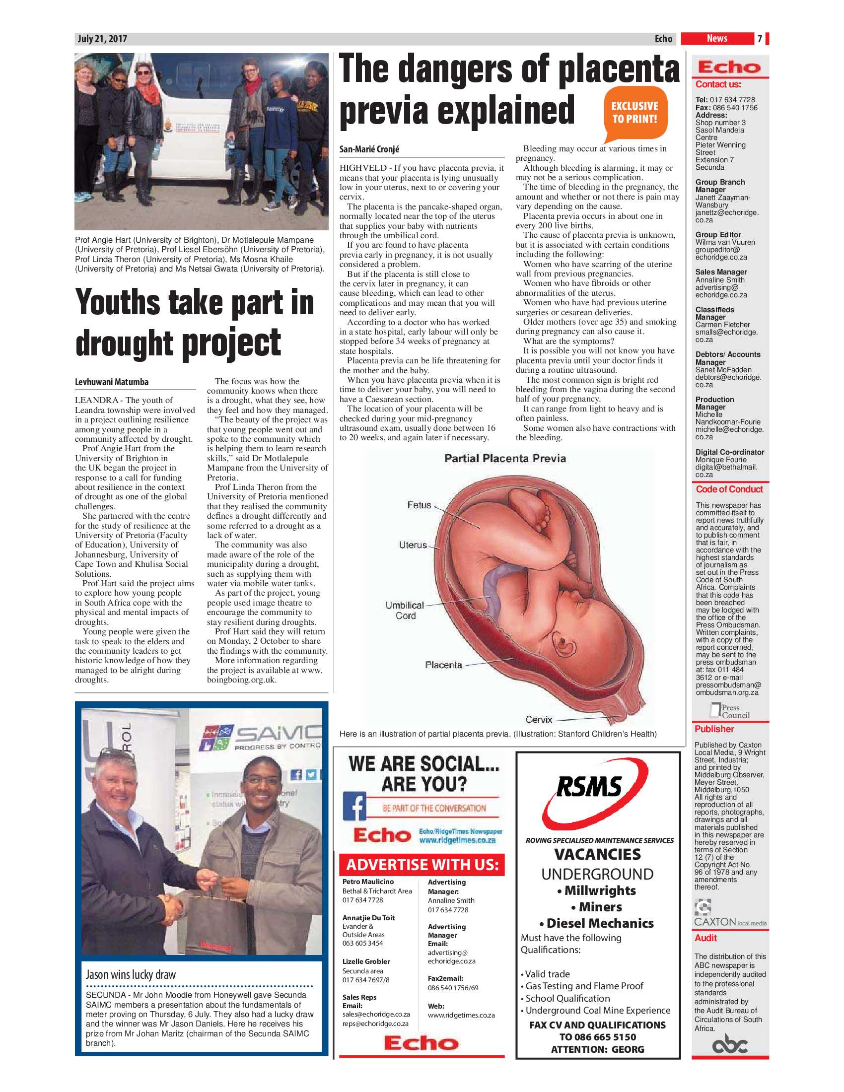 Echo, 21 July 2017 page 7