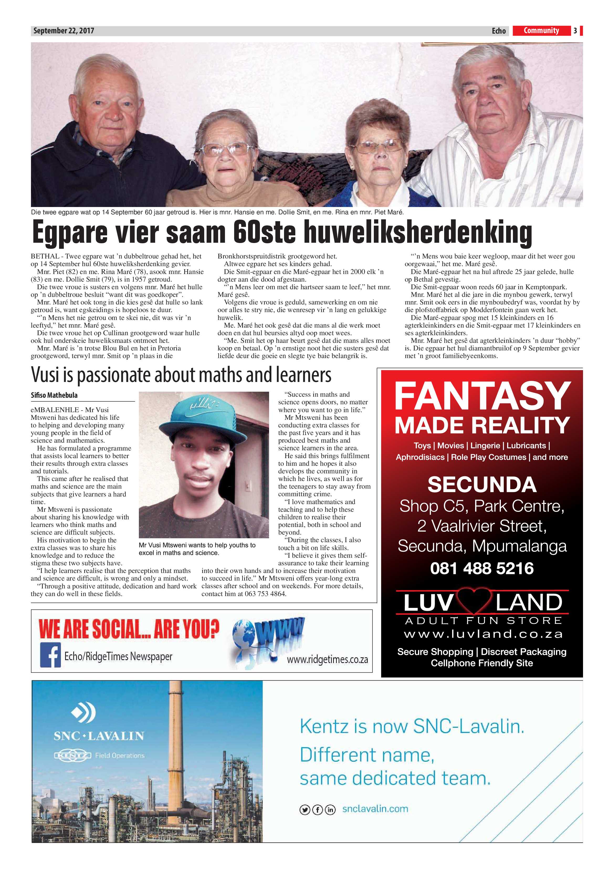 Echo, 22 September 2017 page 3