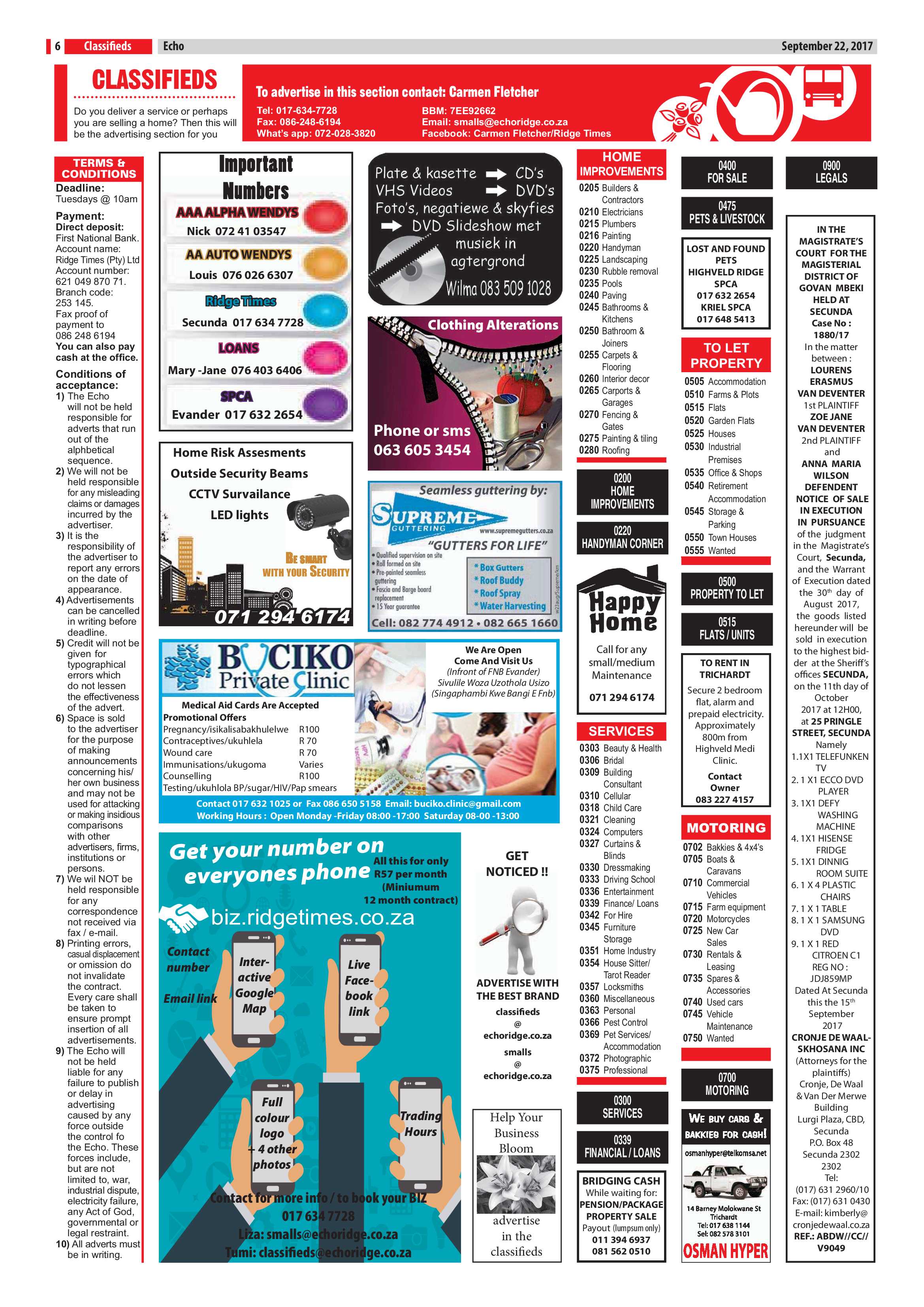 Echo, 22 September 2017 page 6