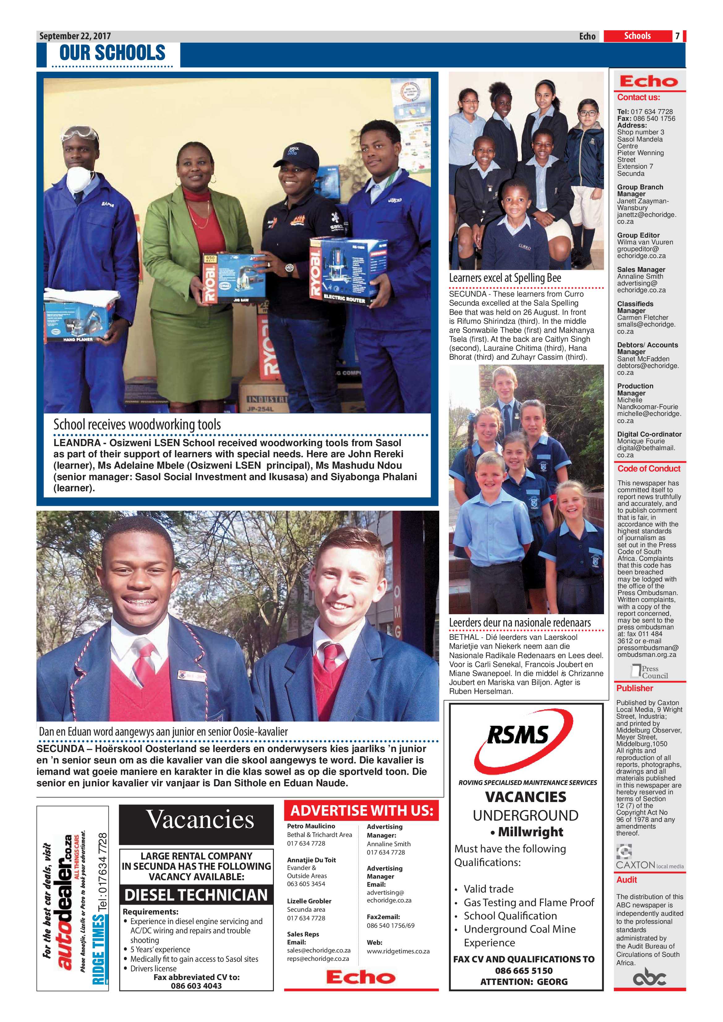 Echo, 22 September 2017 page 7