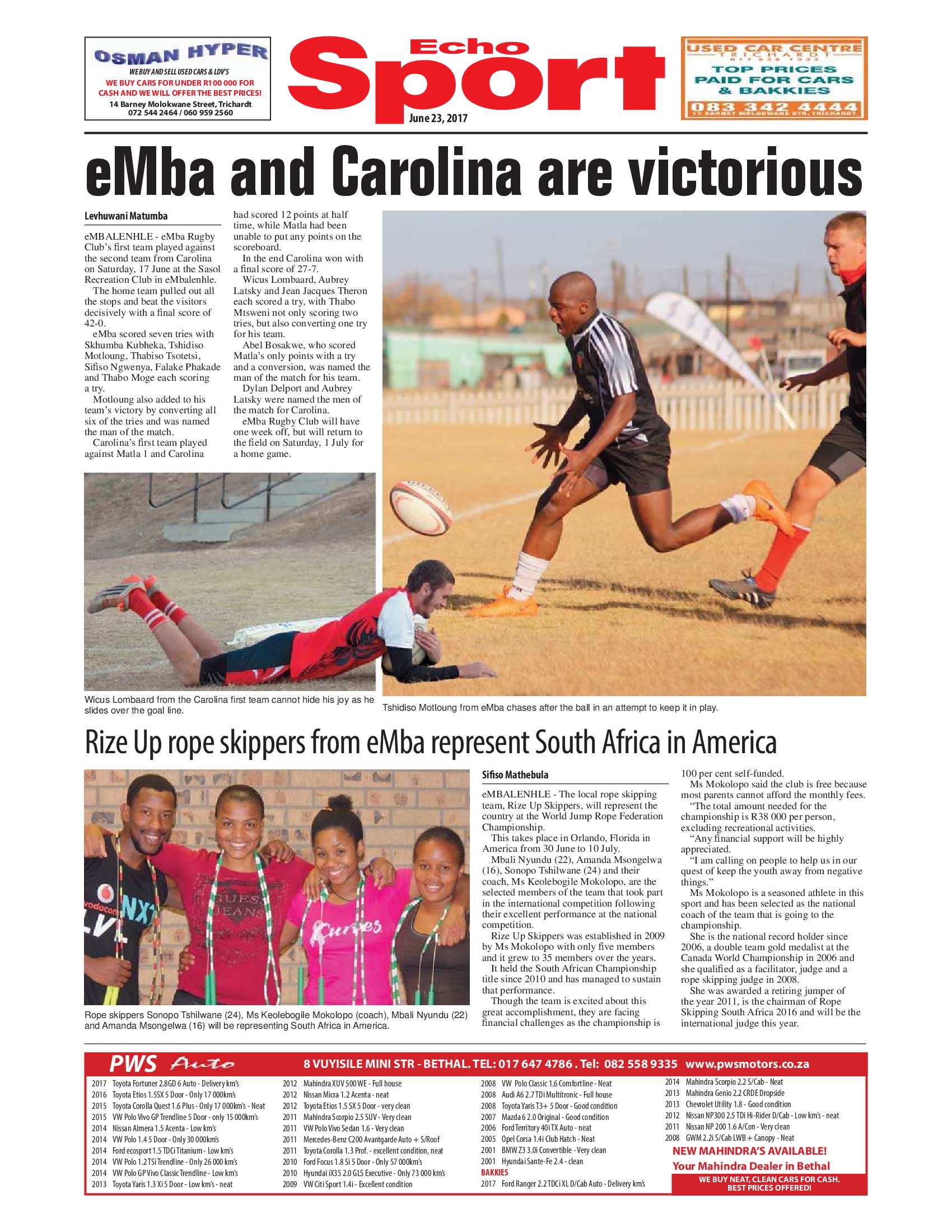 Echo, 23 June 2017 page 8