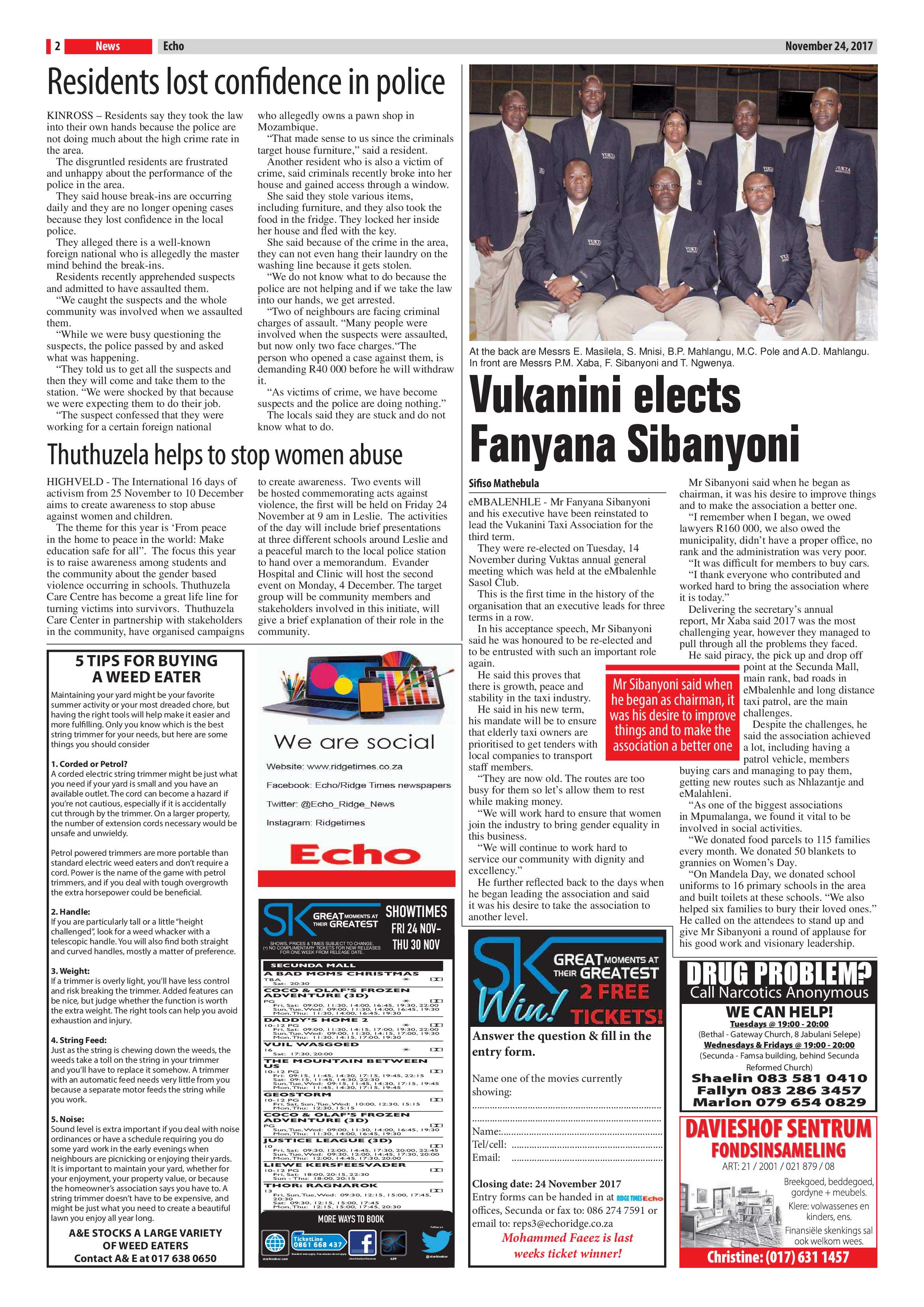 Echo, 24 November 2017 page 2