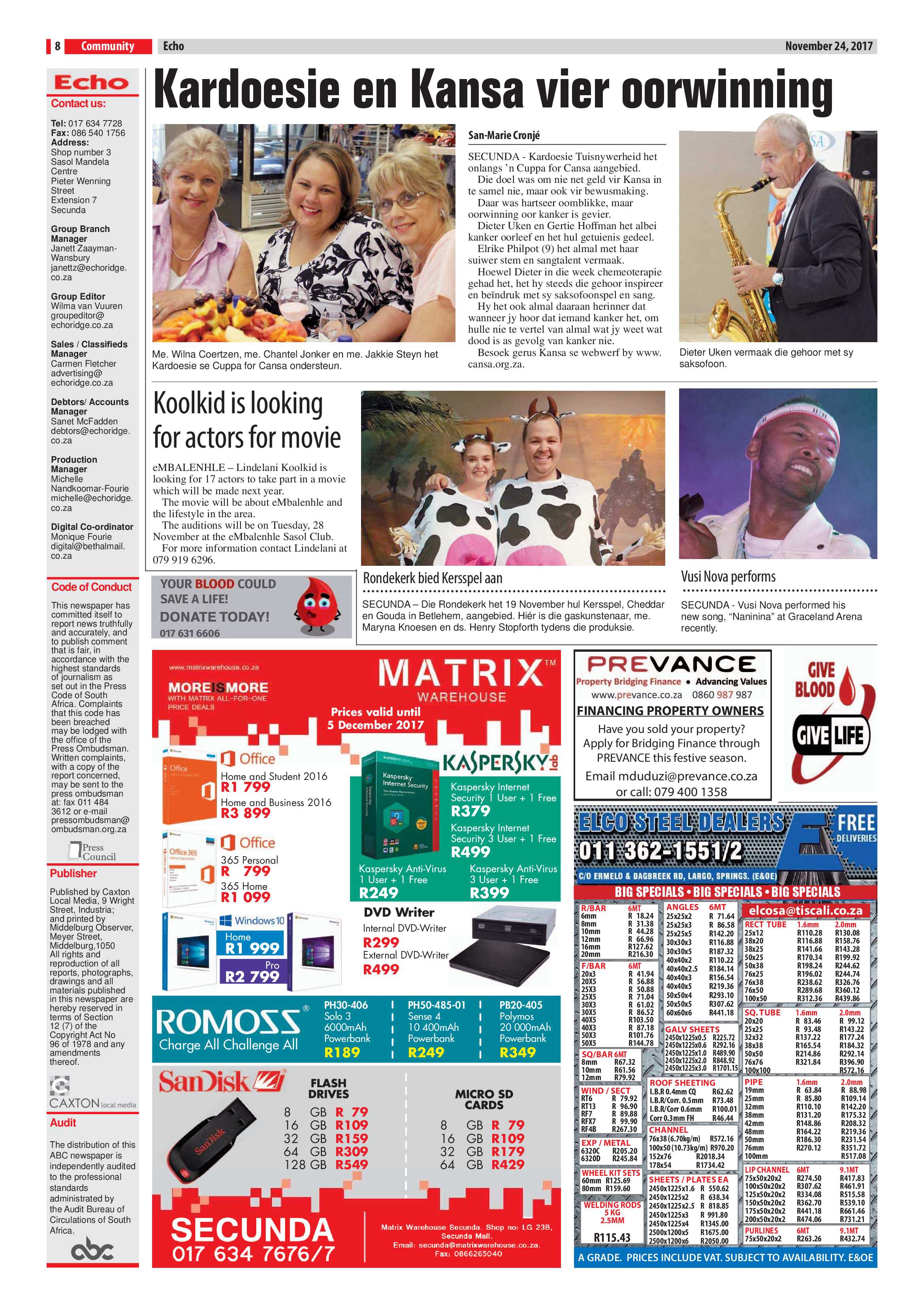 Echo, 24 November 2017 page 7