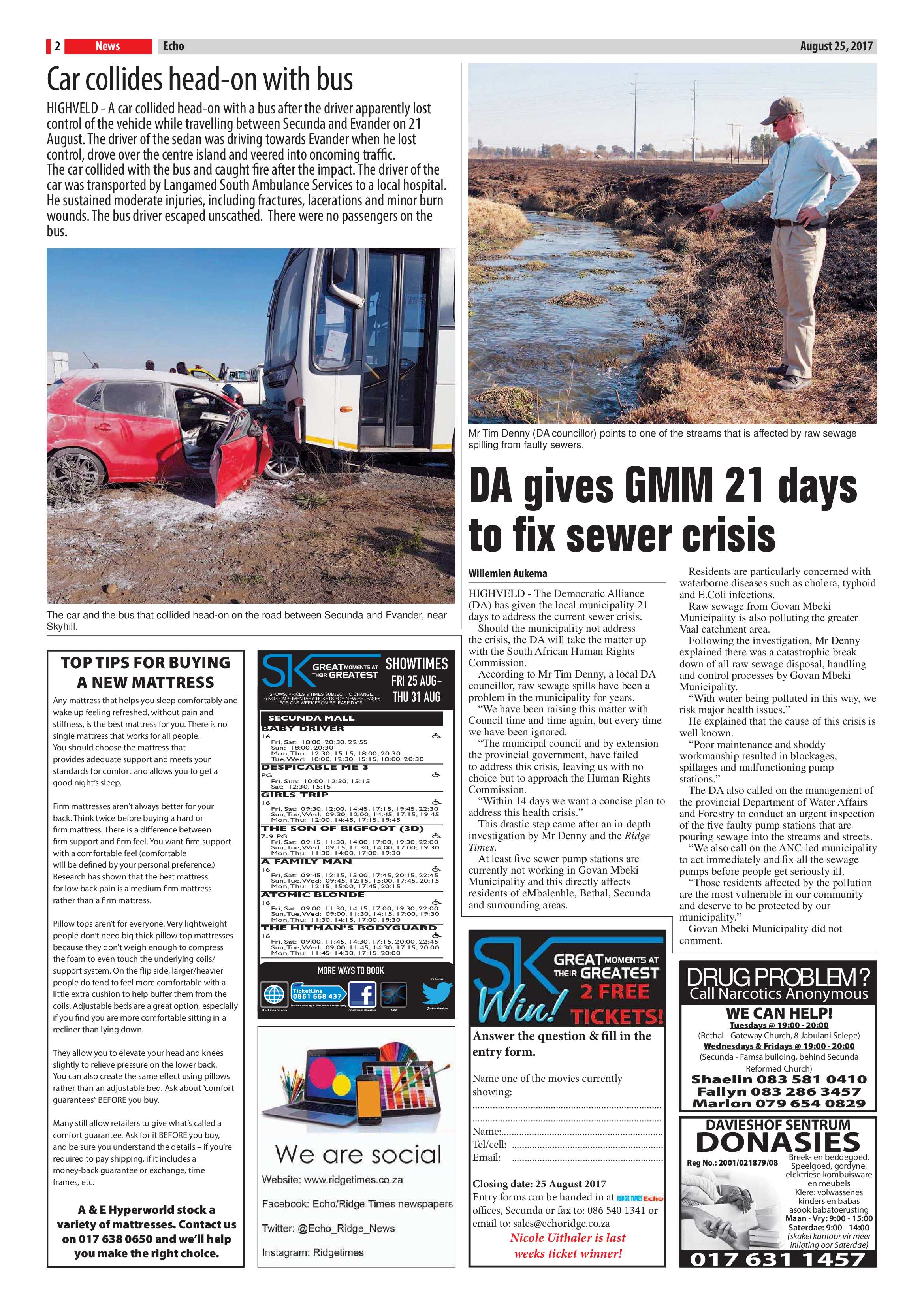 Echo, 25 August 2017 page 2