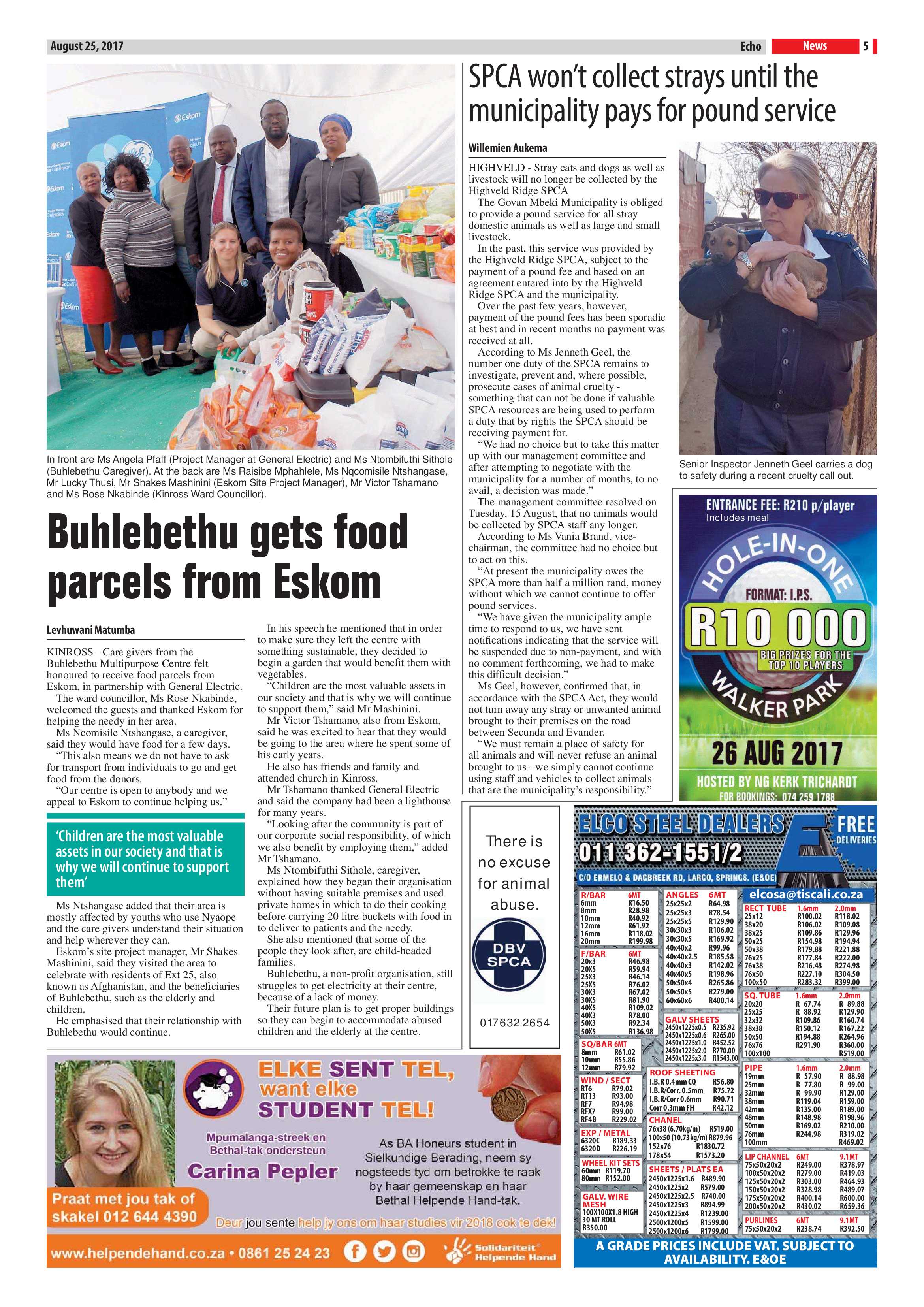 Echo, 25 August 2017 page 5