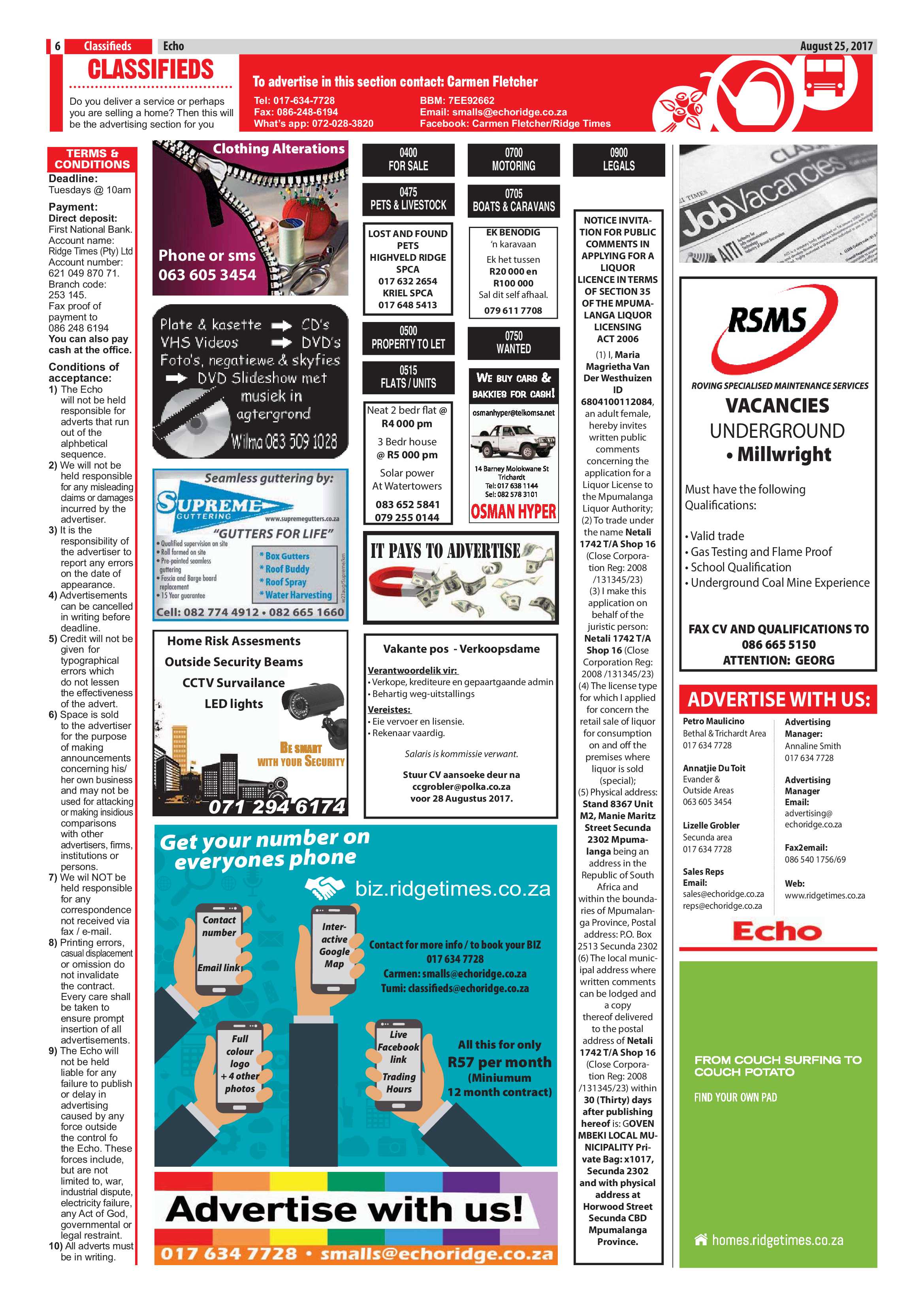Echo, 25 August 2017 page 6