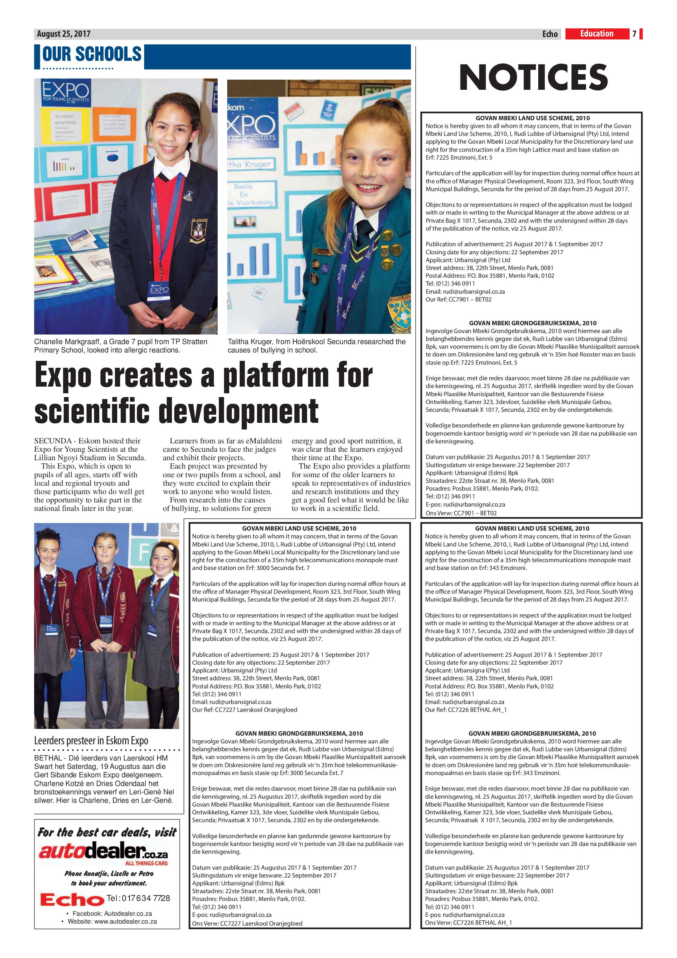 Echo, 25 August 2017 page 7