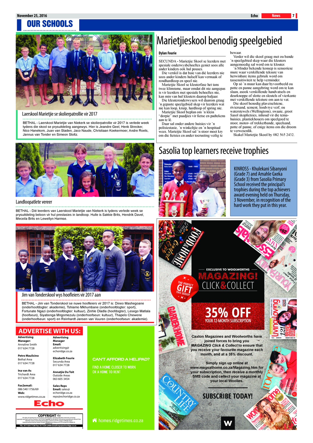 Echo, 25 November 2016 page 7