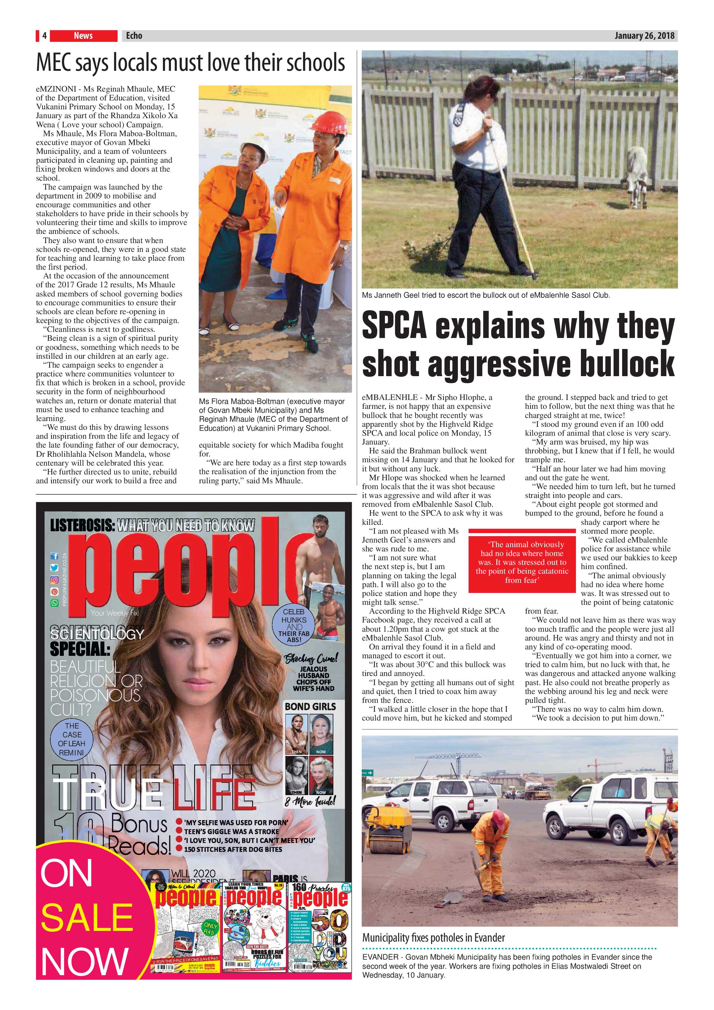 Echo, 26 January 2018 page 4