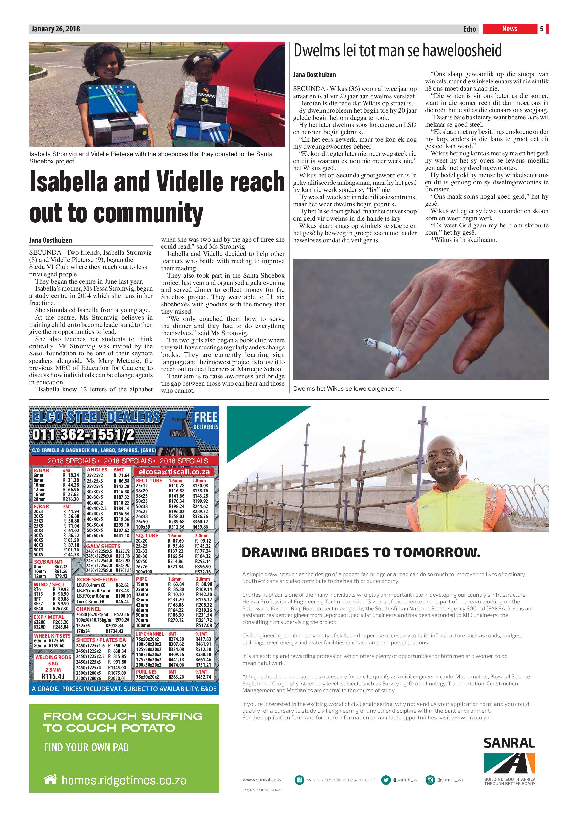 Echo, 26 January 2018 page 5