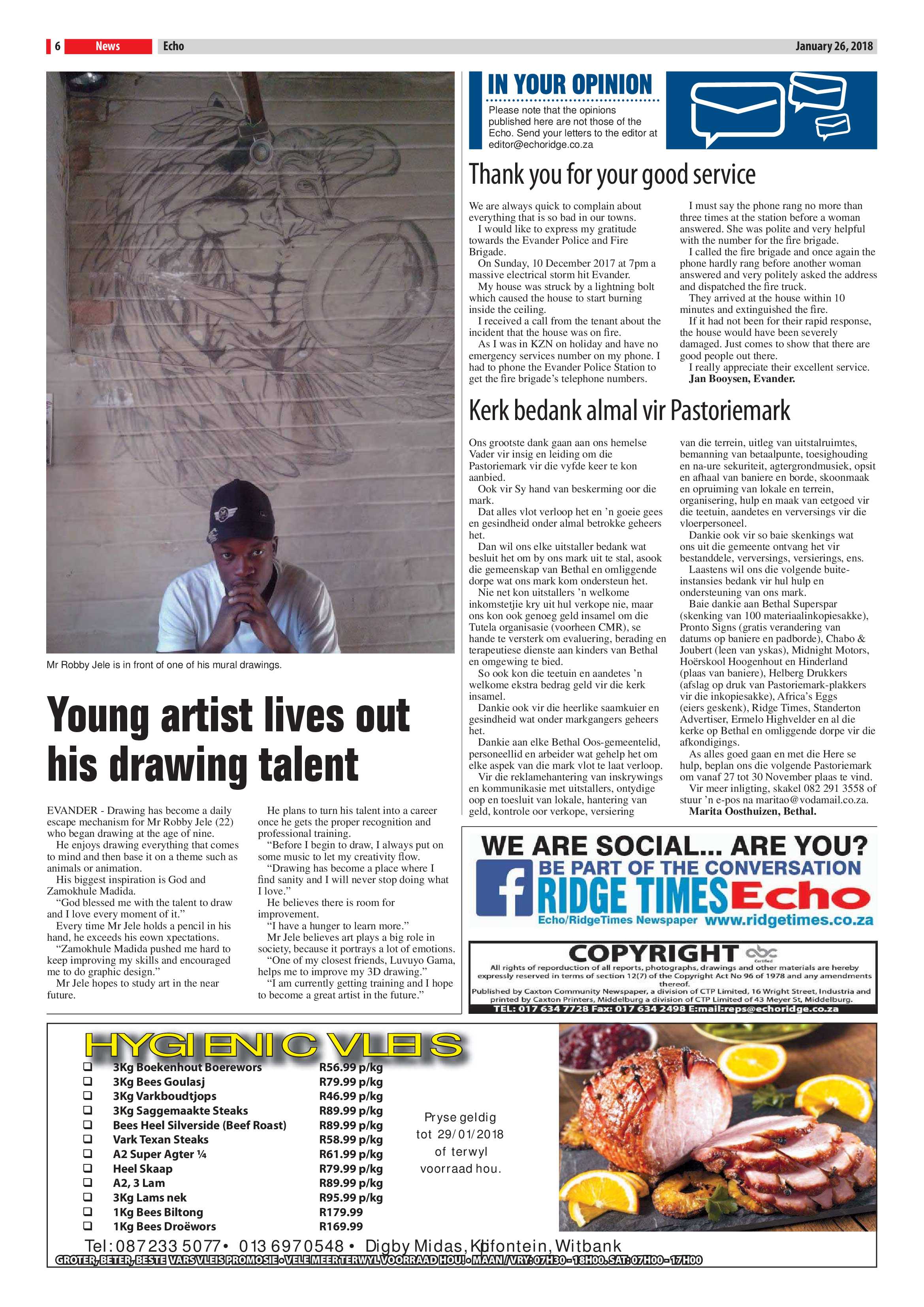 Echo, 26 January 2018 page 6