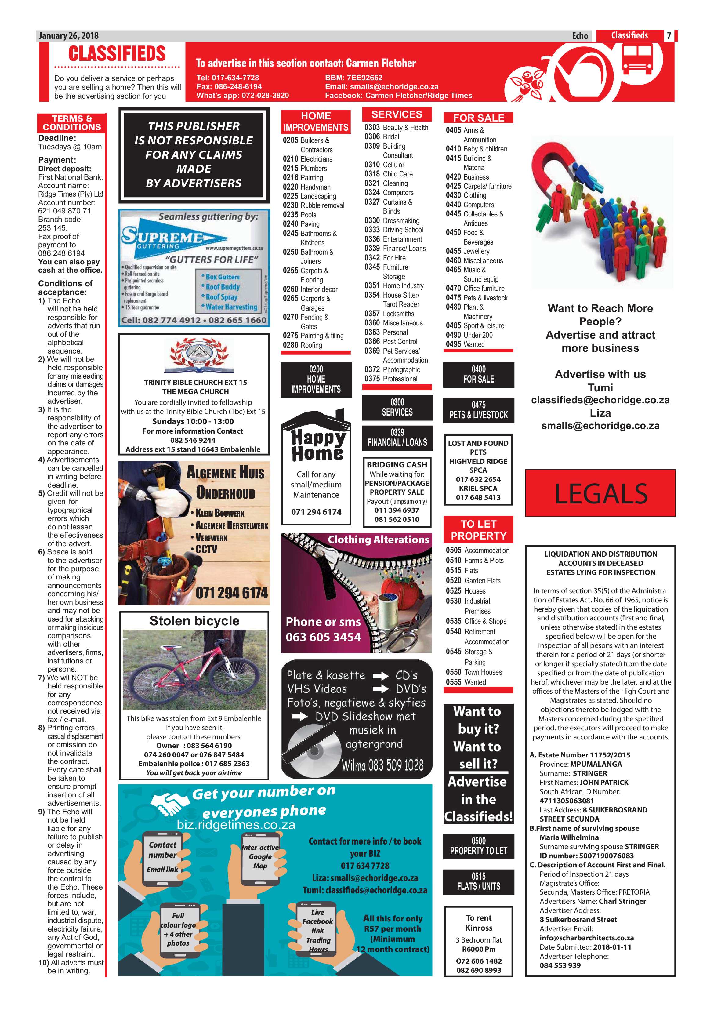 Echo, 26 January 2018 page 7