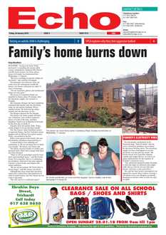 Echo, 26 January 2018