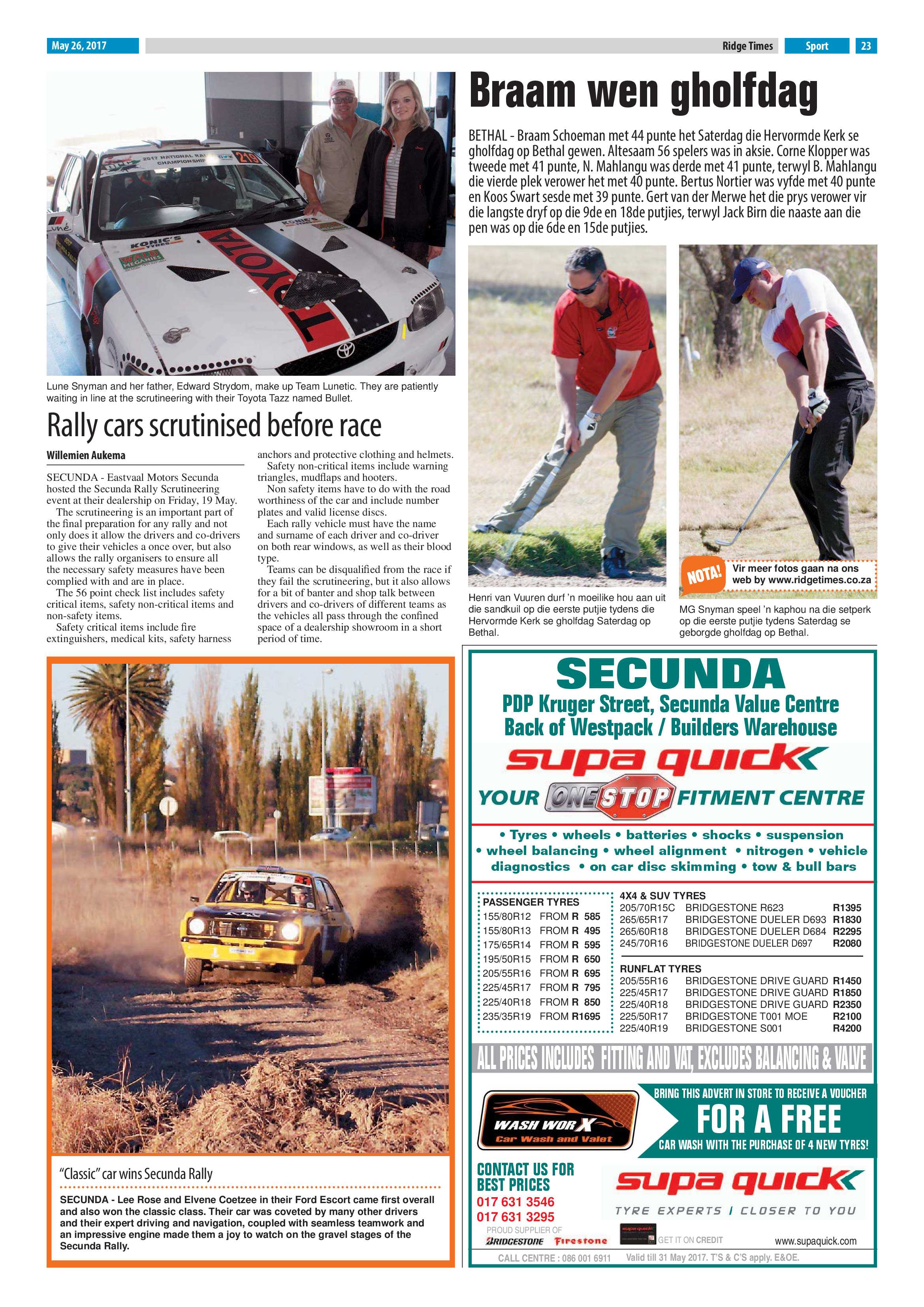 Echo, 26 May 2017 page 23
