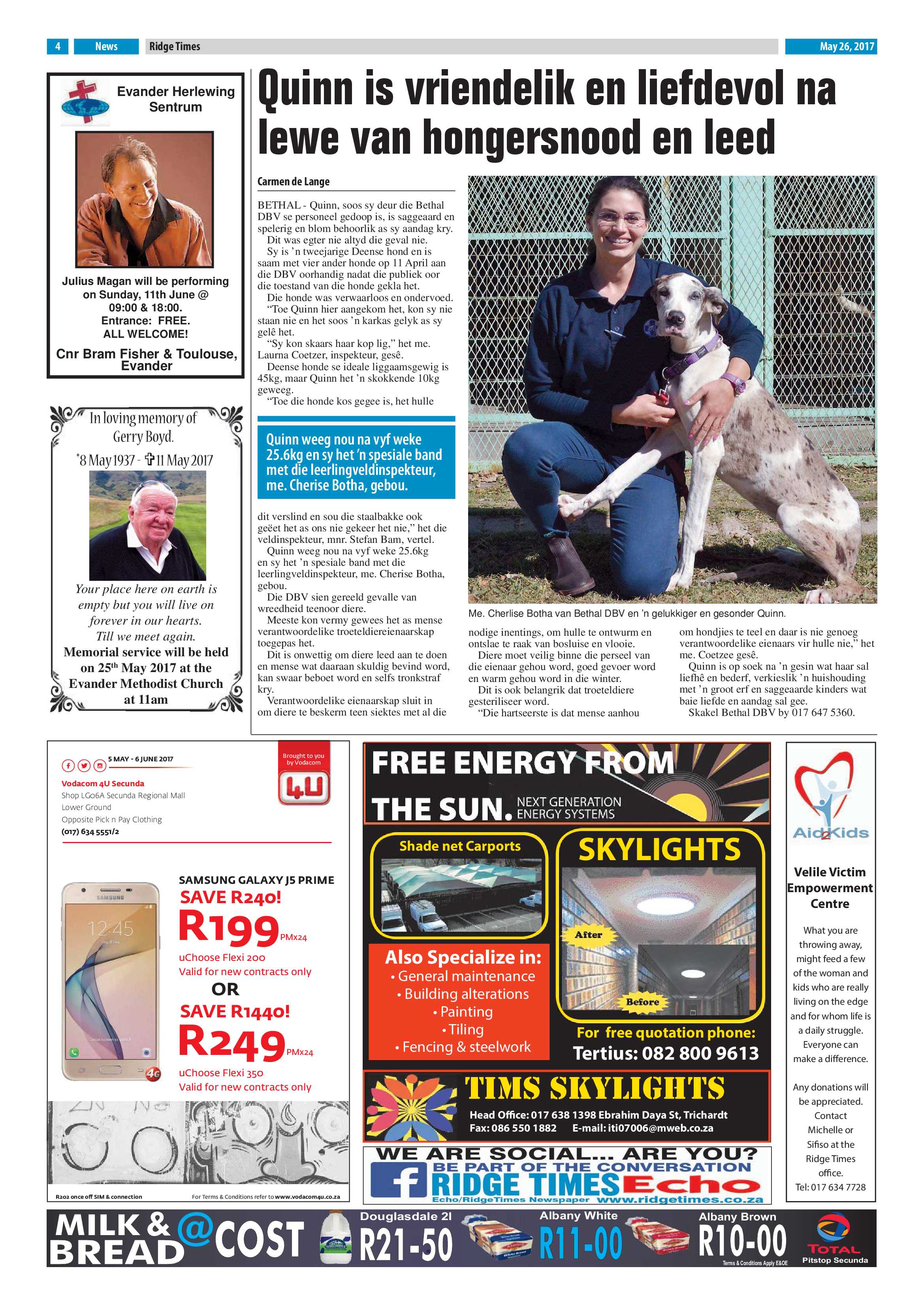 Echo, 26 May 2017 page 4