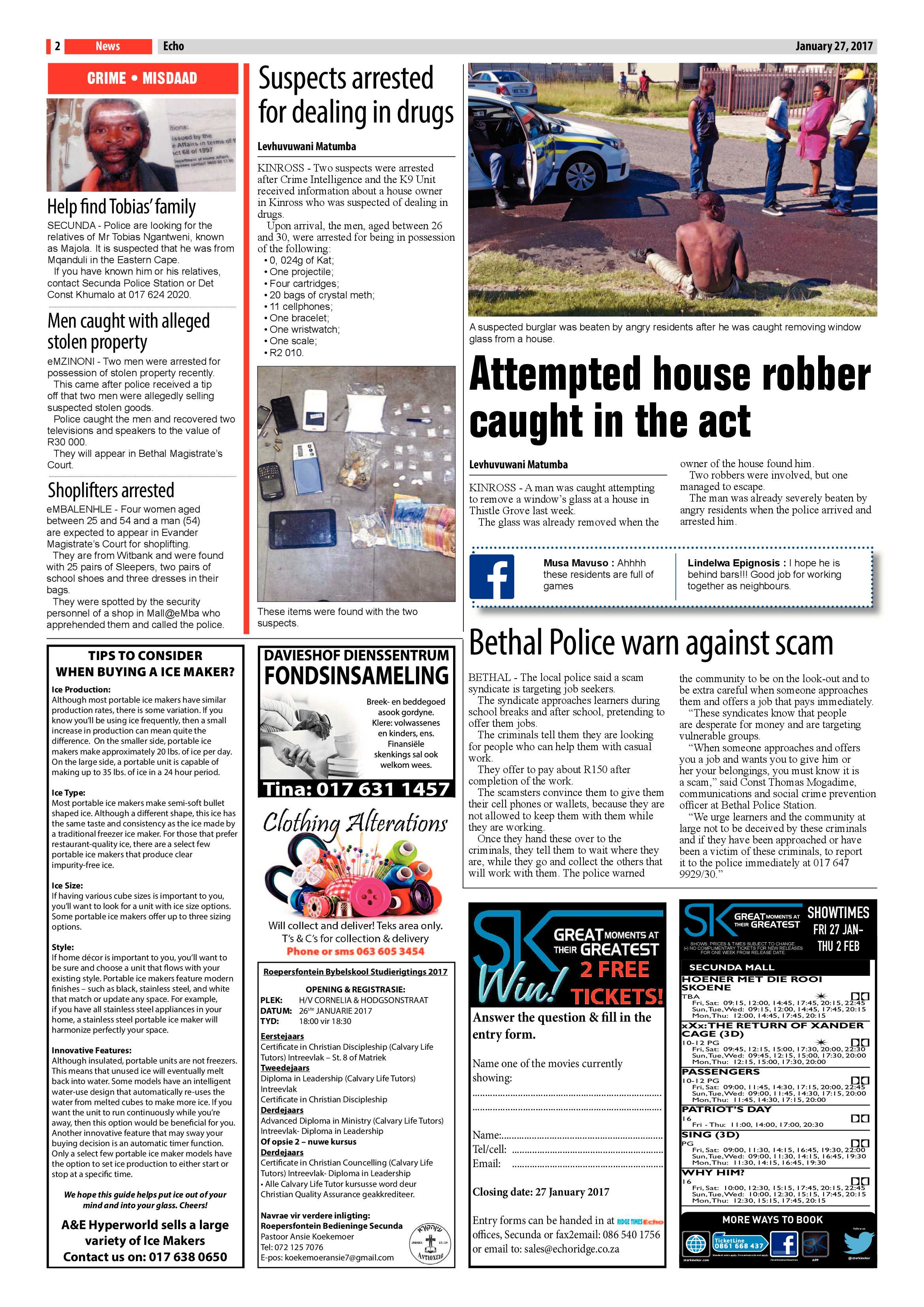 Echo, 27 January 2017 page 2