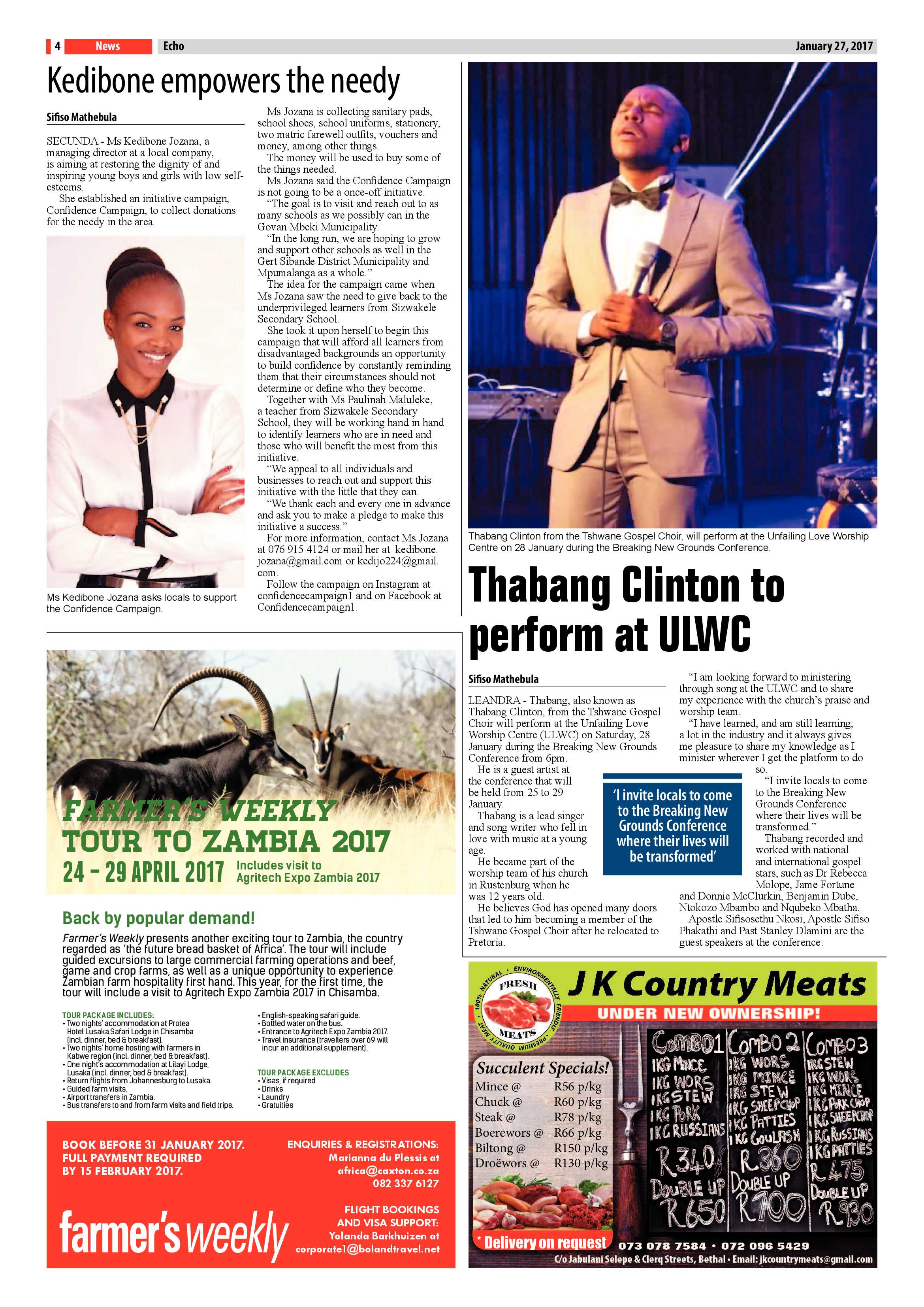 Echo, 27 January 2017 page 4