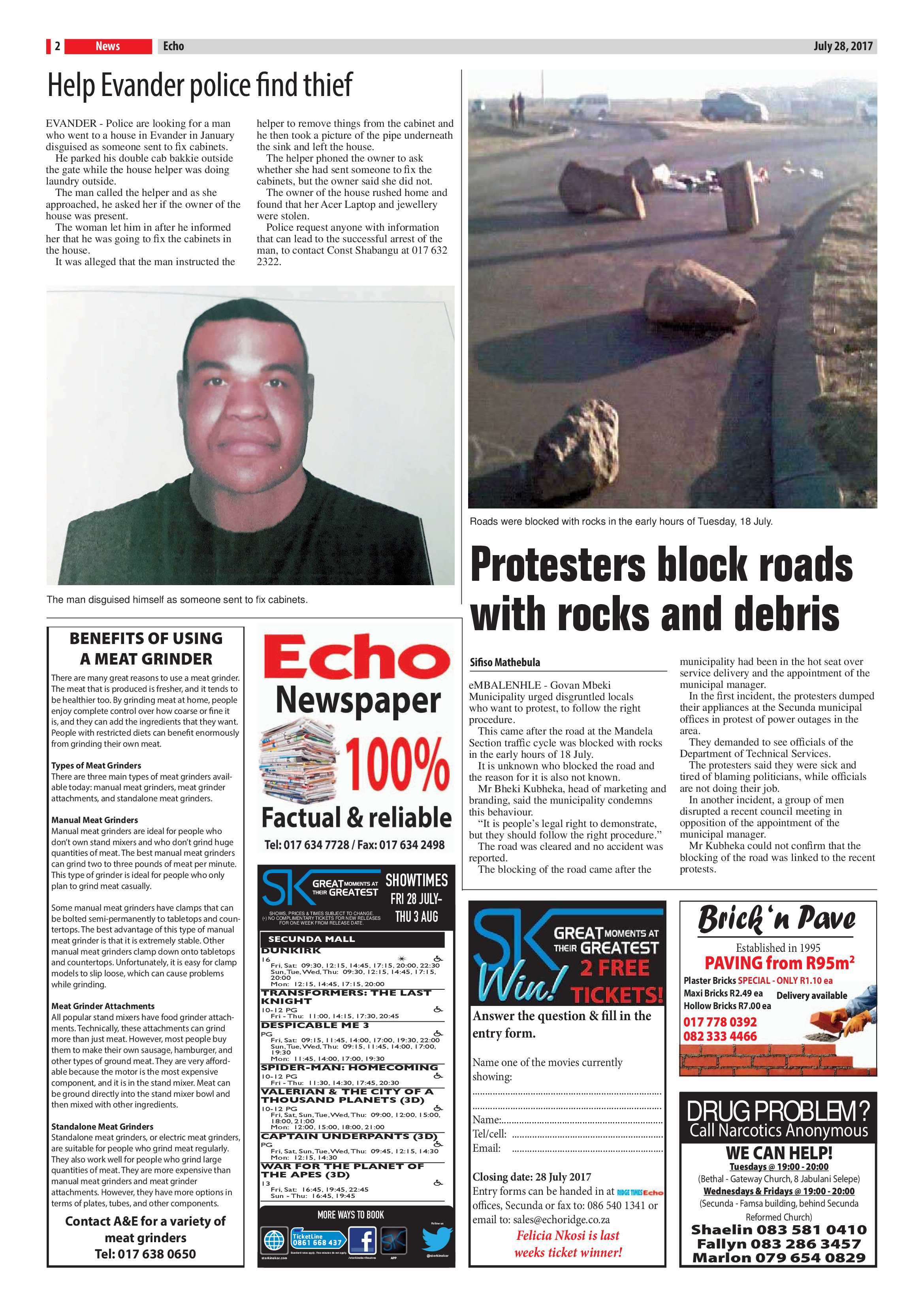 Echo, 28 July 2017 page 2
