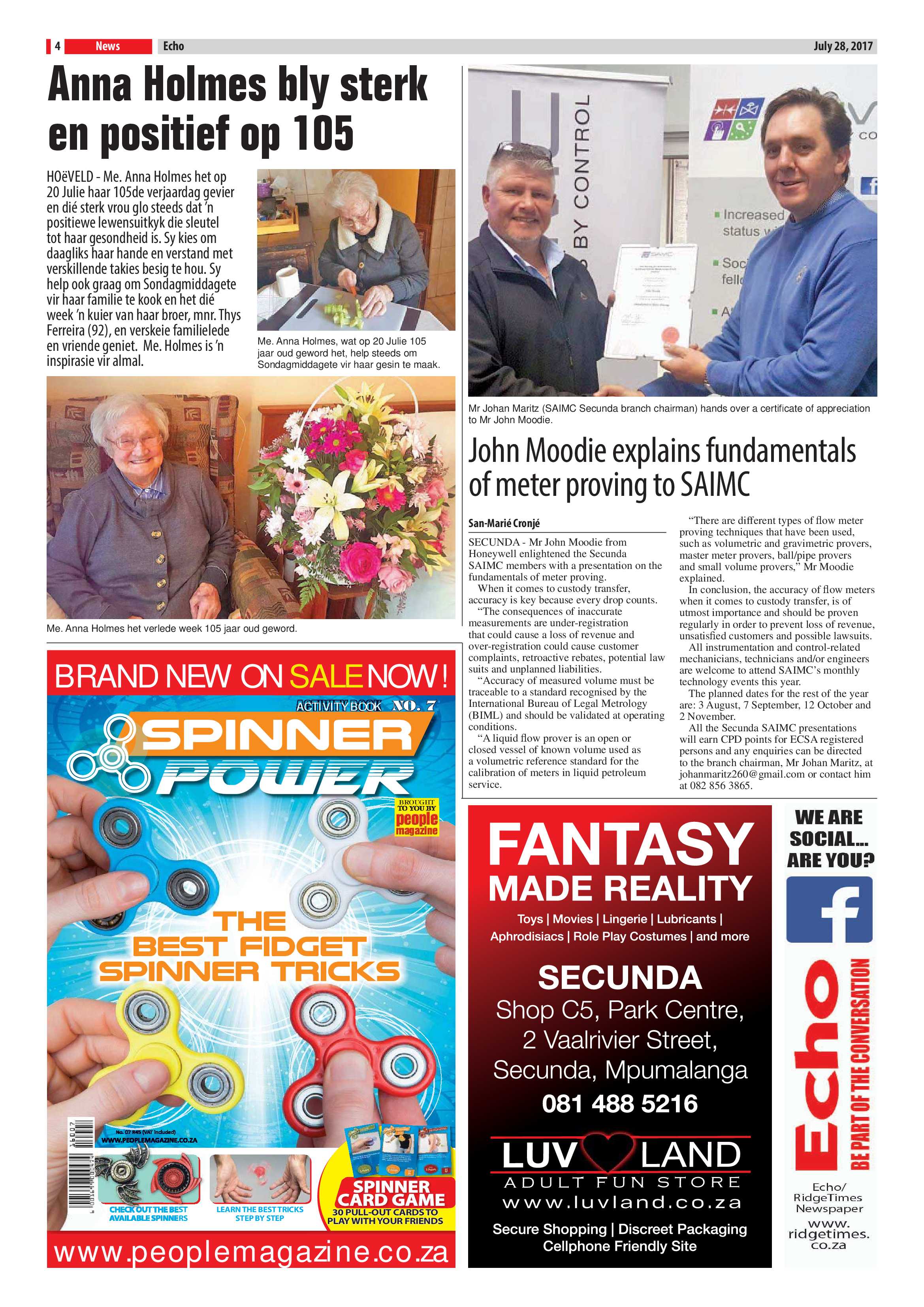 Echo, 28 July 2017 page 4