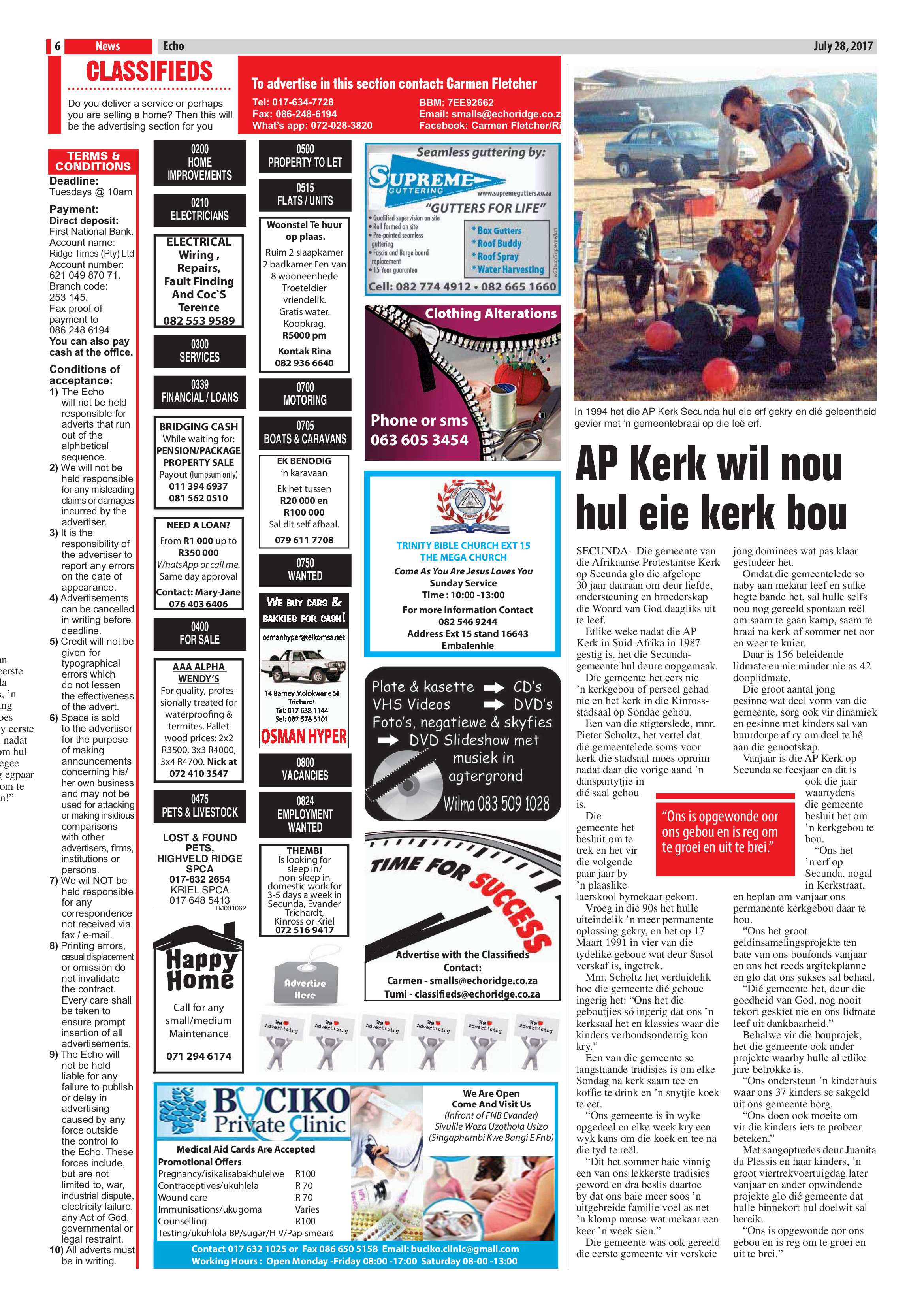 Echo, 28 July 2017 page 6