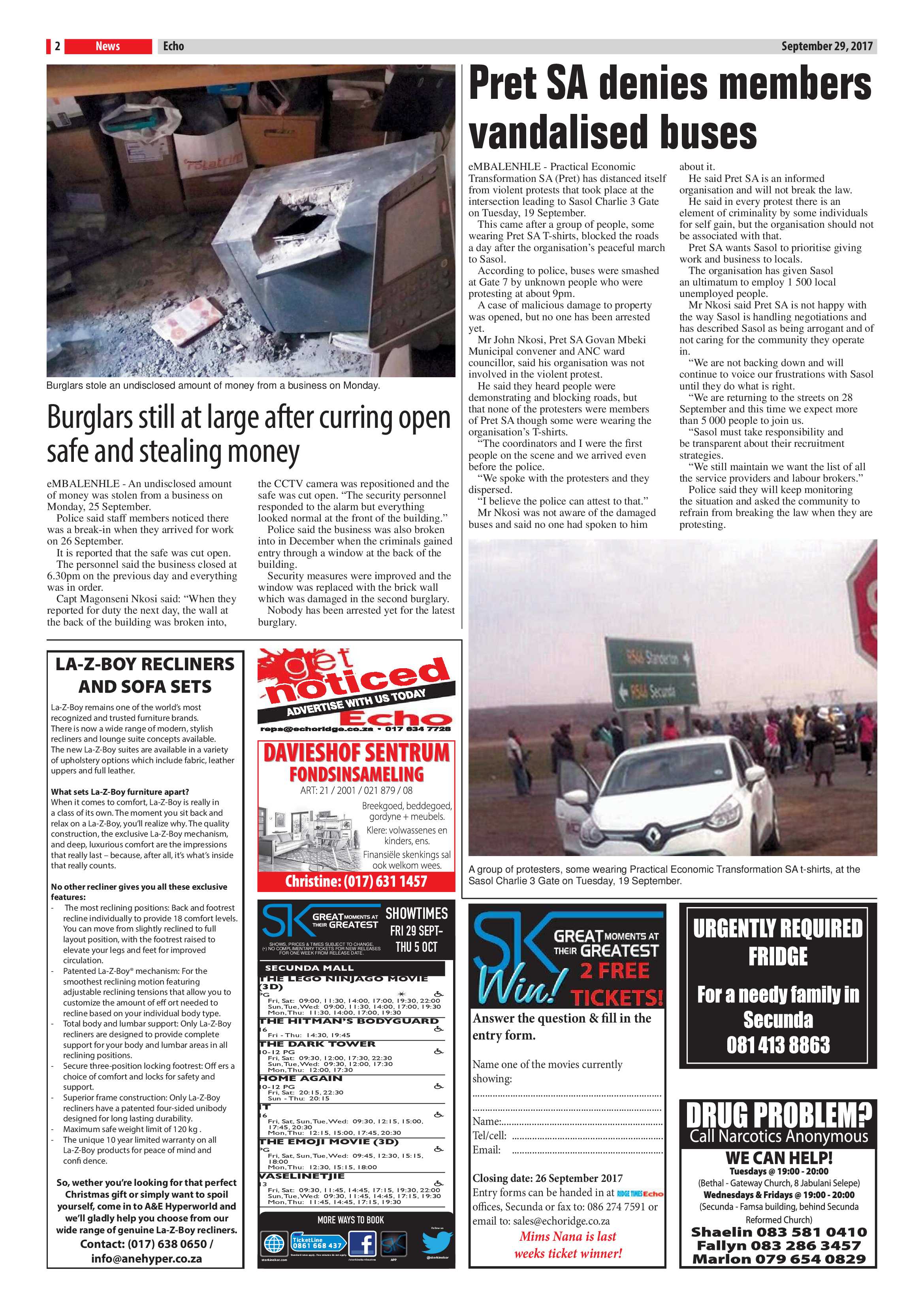 Echo, 29 September 2017 page 2
