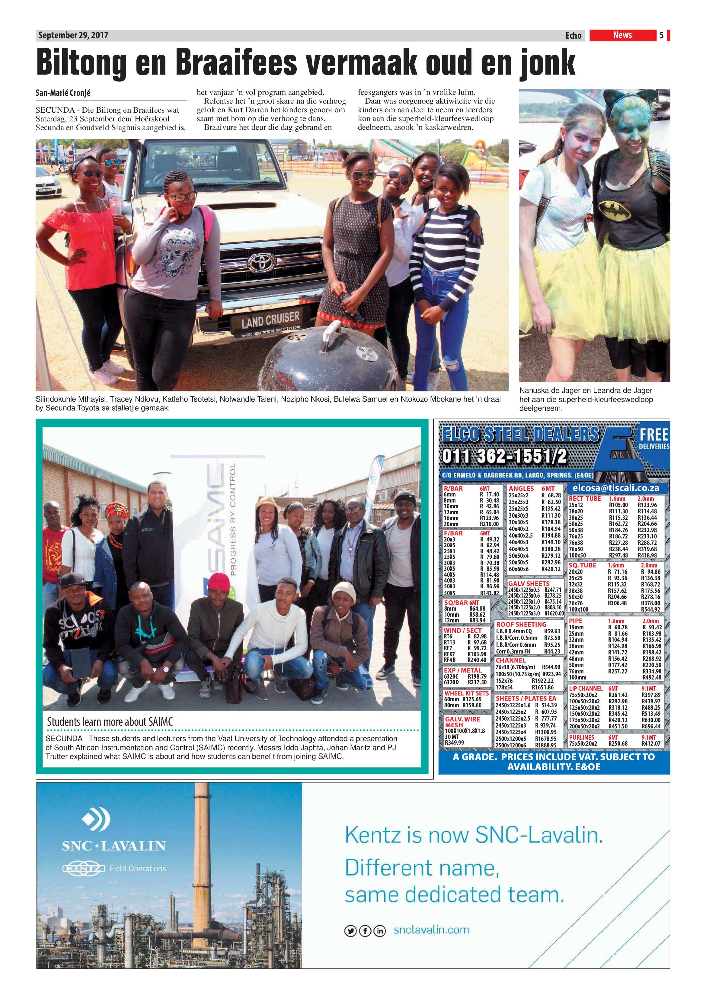 Echo, 29 September 2017 page 5