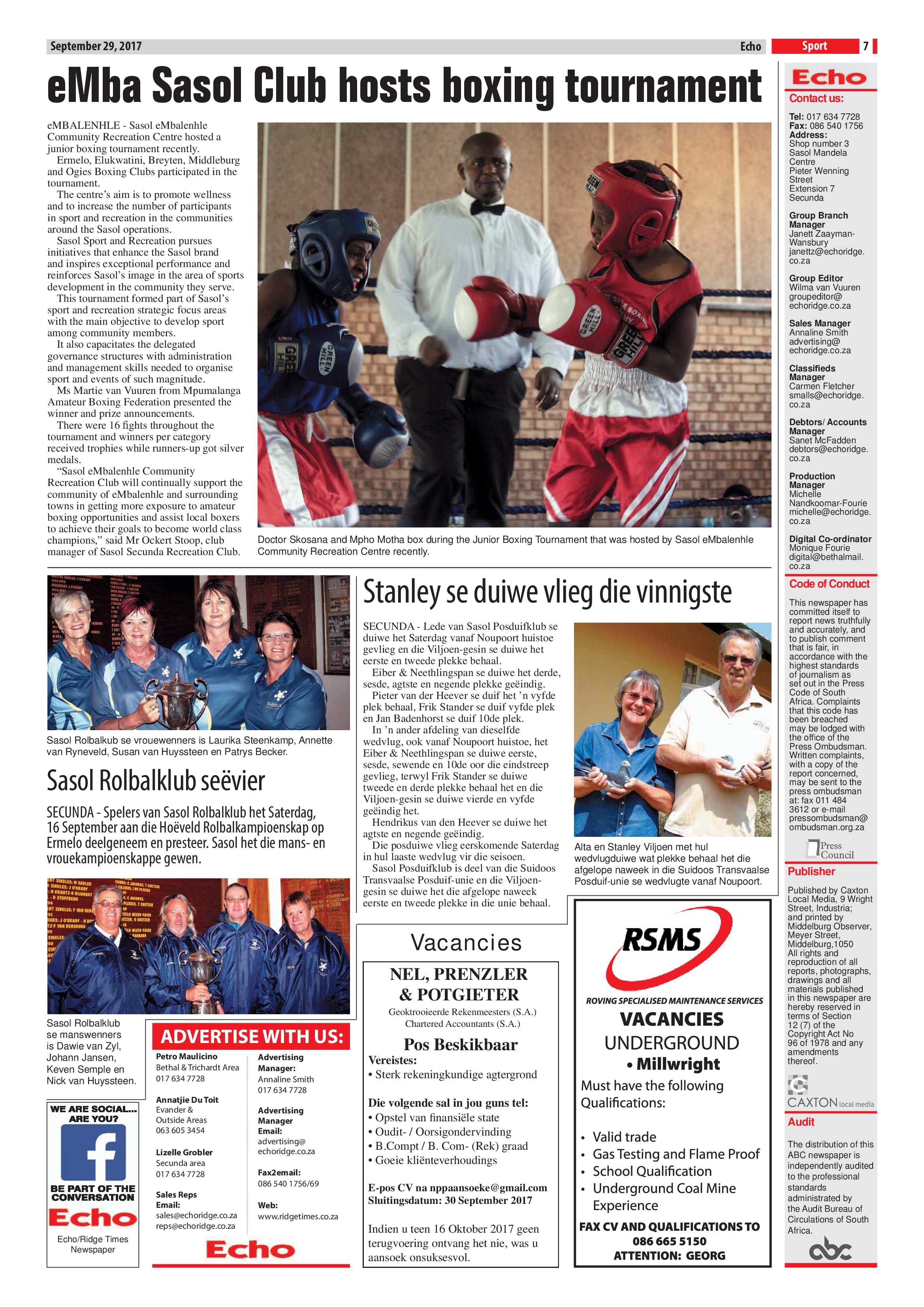 Echo, 29 September 2017 page 7