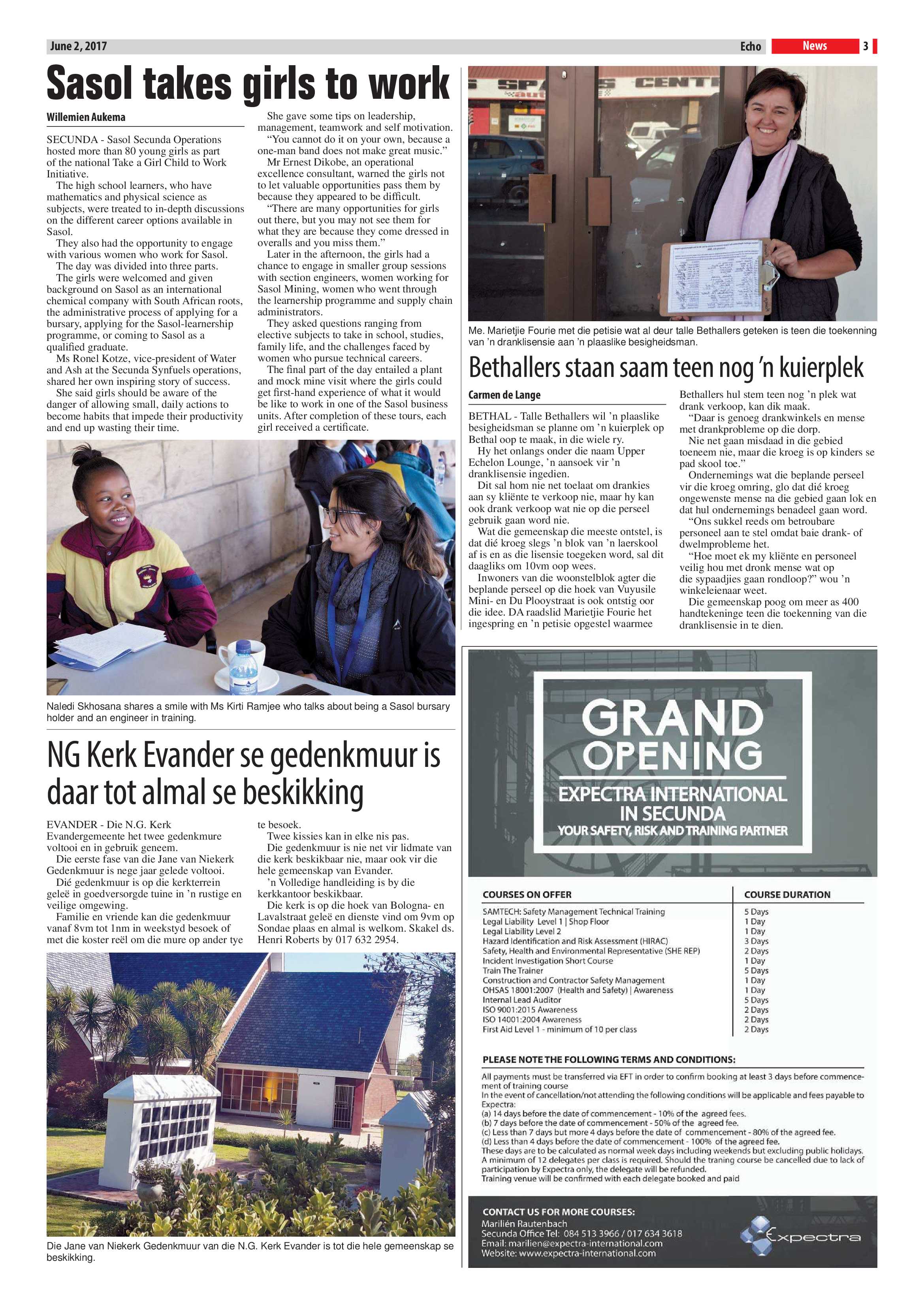 Echo, 2 June 2017 page 3
