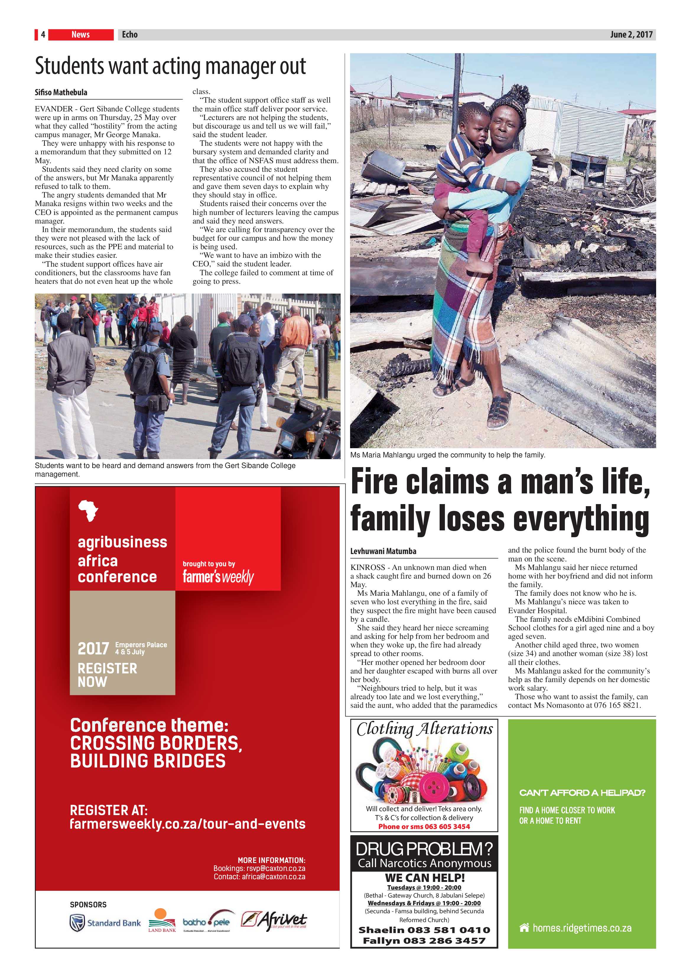Echo, 2 June 2017 page 4