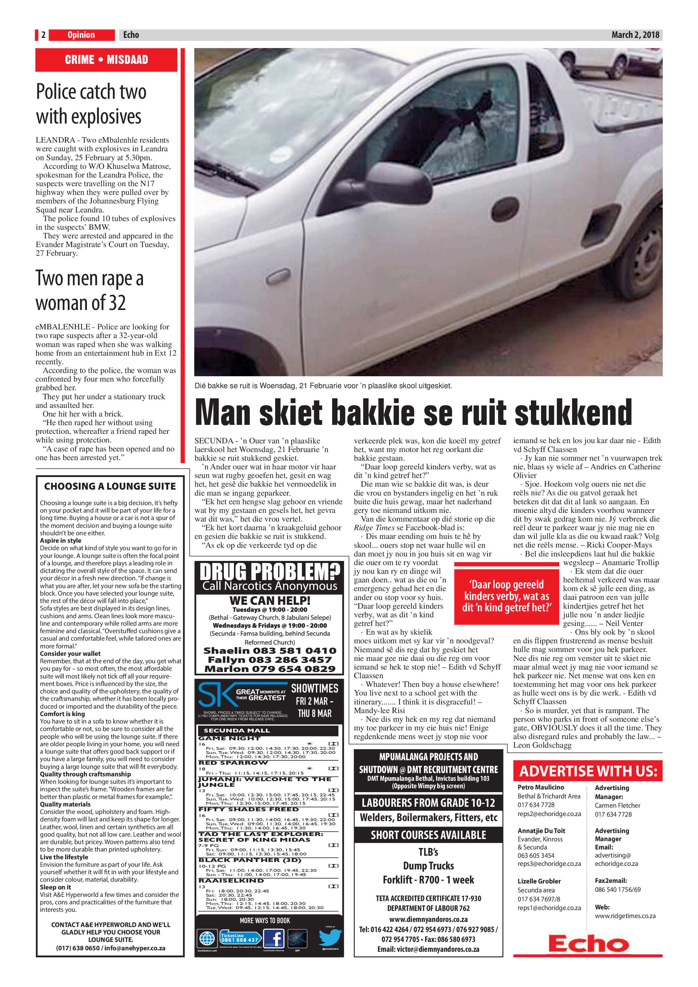 Echo, 2 March 2018 page 2