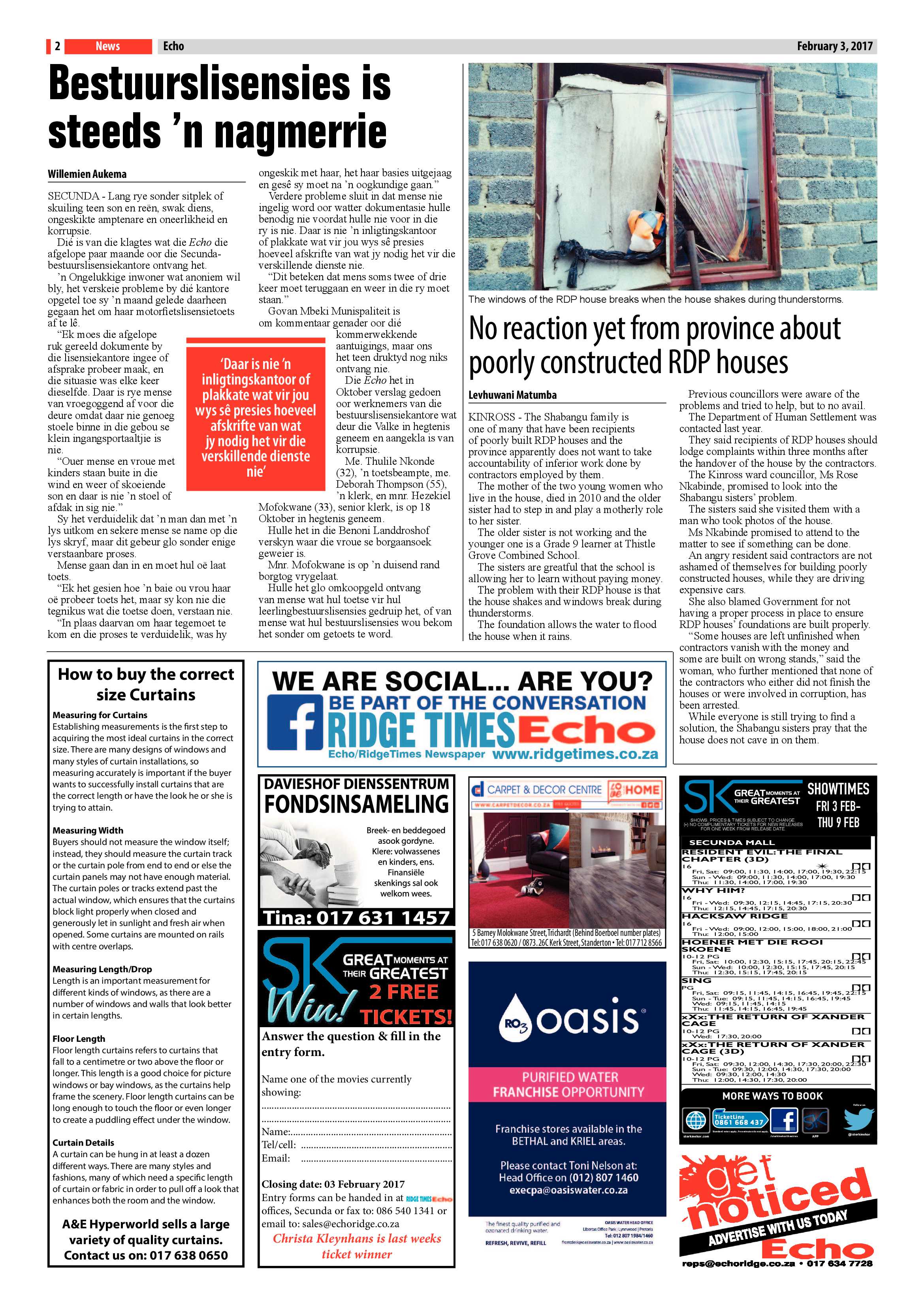 Echo, 3 February 2017 page 2
