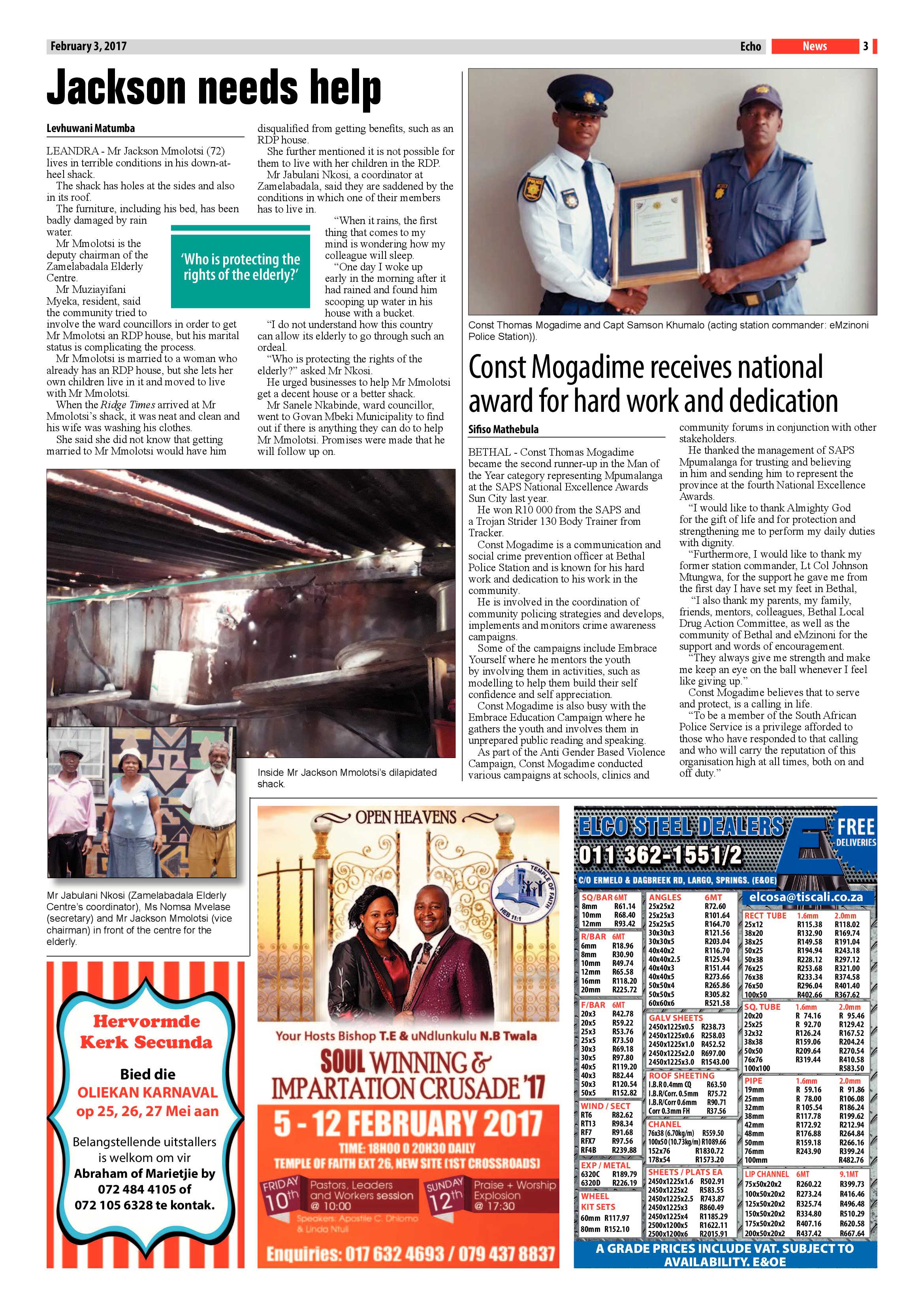 Echo, 3 February 2017 page 3