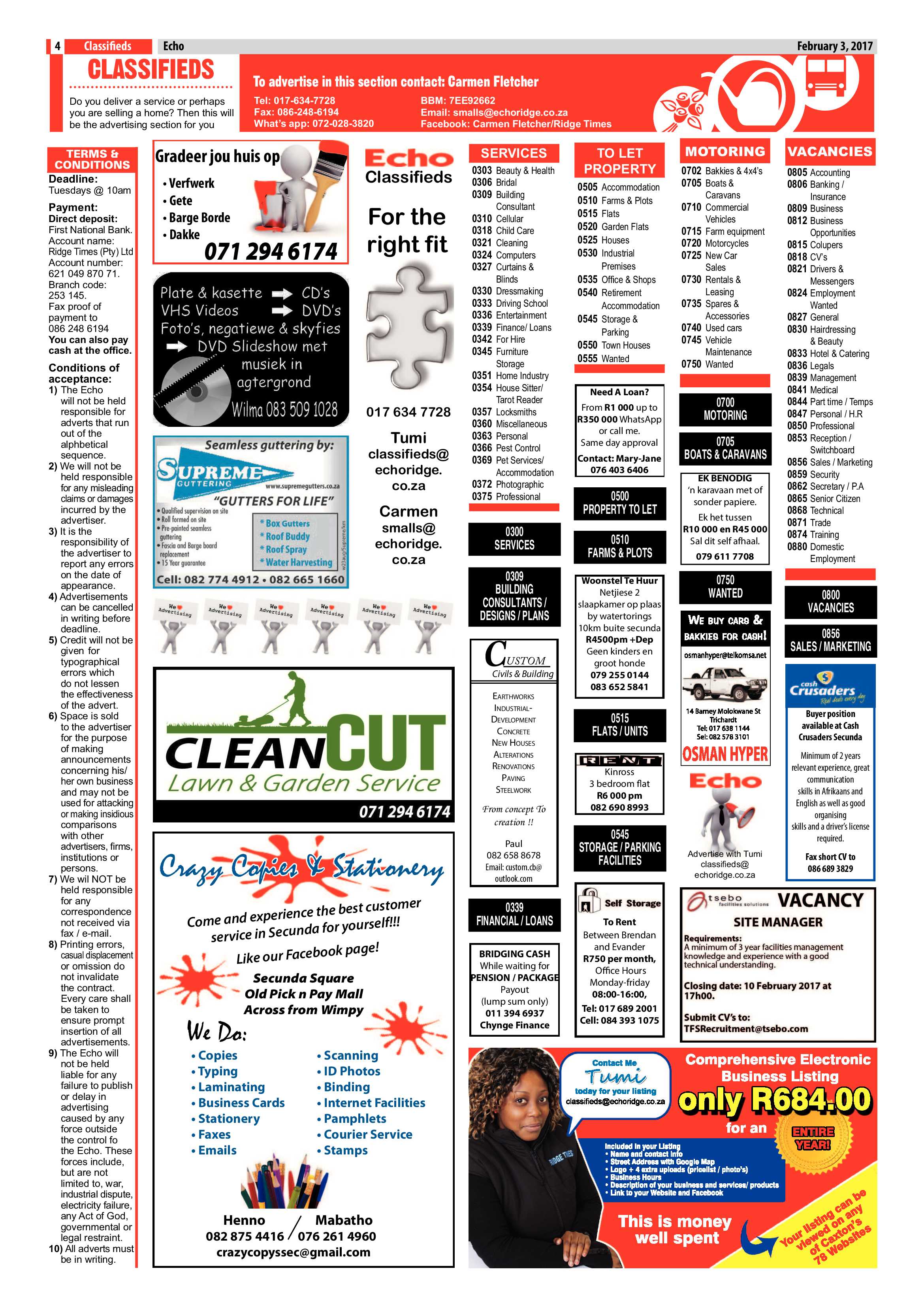 Echo, 3 February 2017 page 4