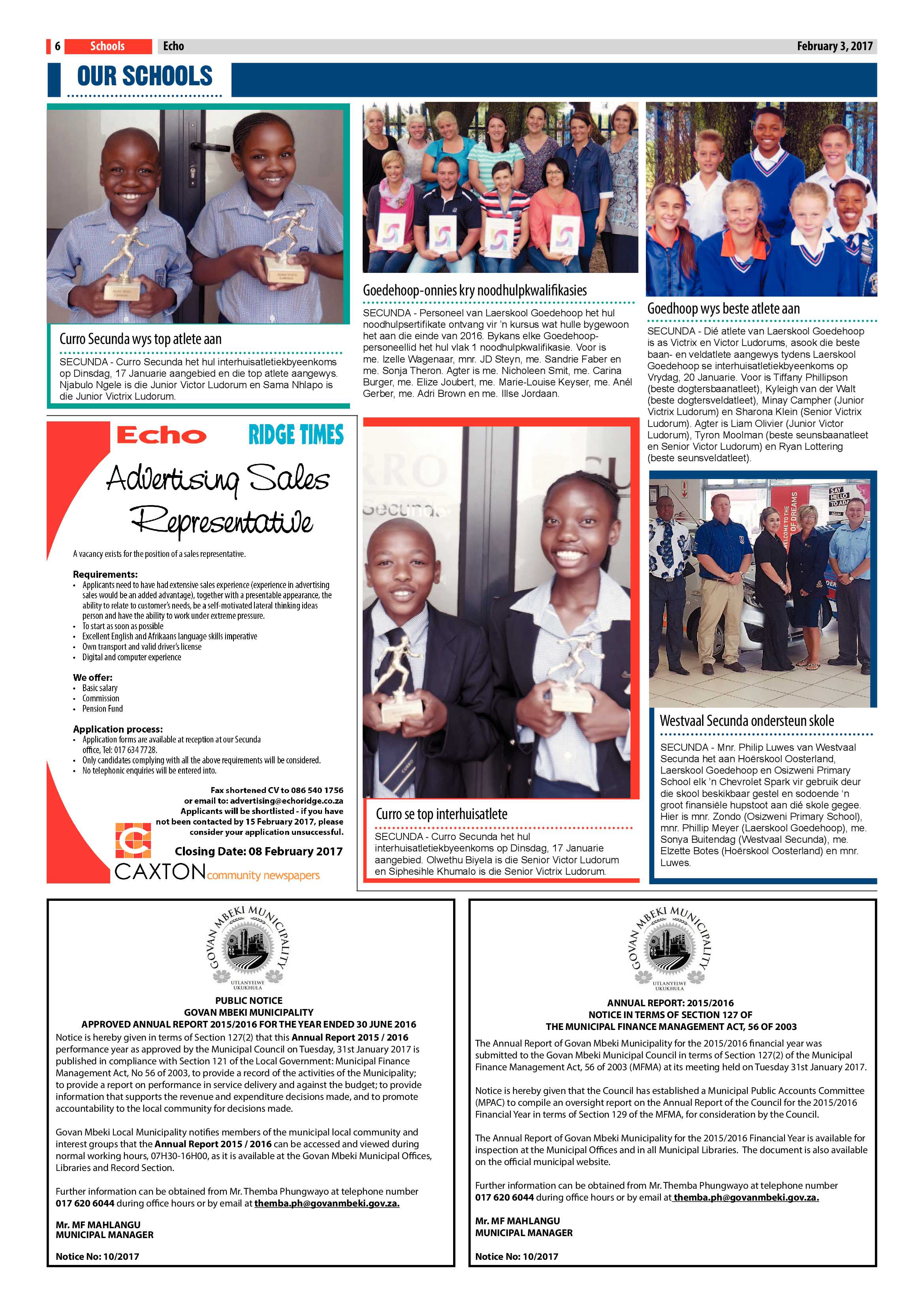 Echo, 3 February 2017 page 6