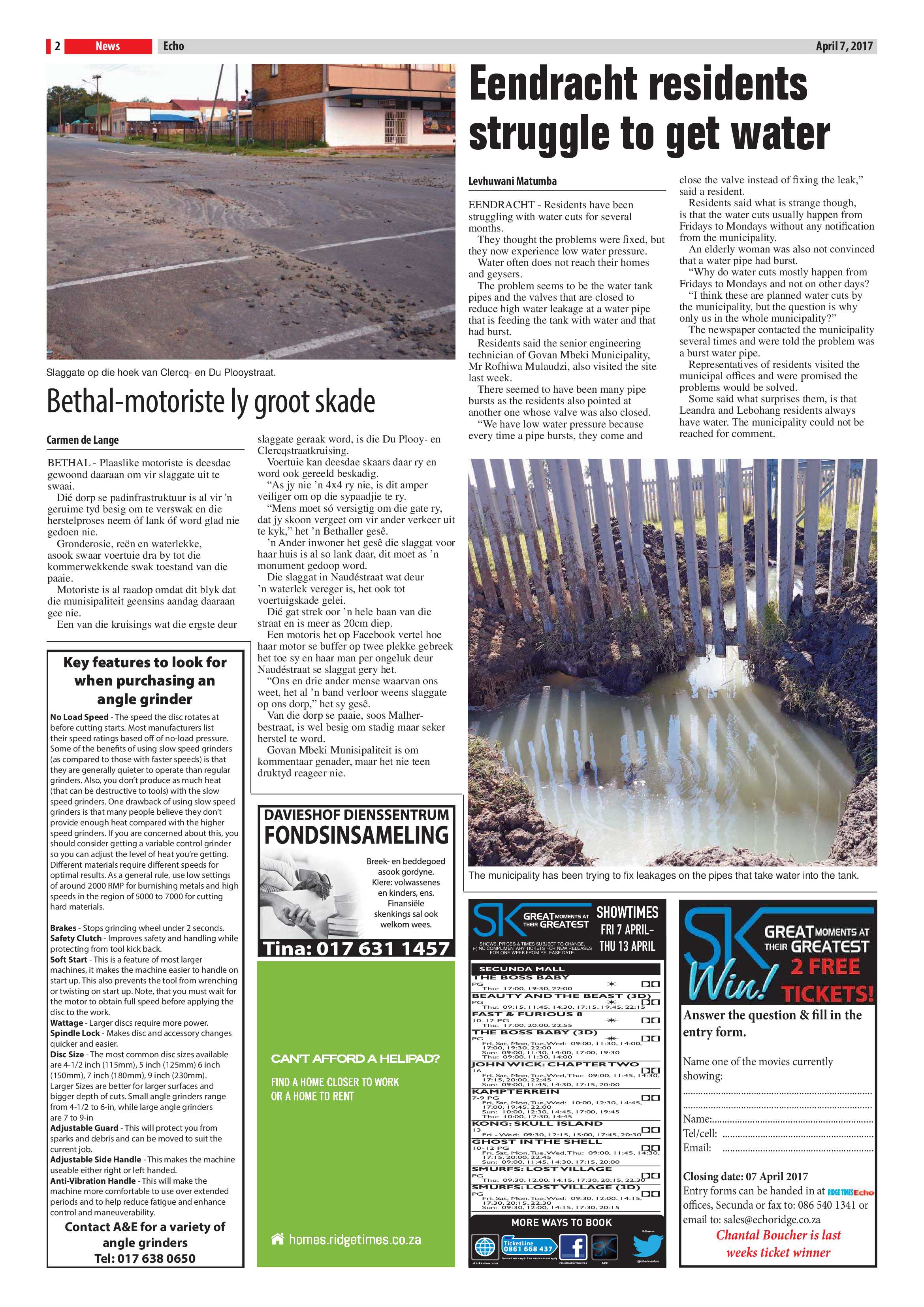 Echo, 7 April 2017 page 2