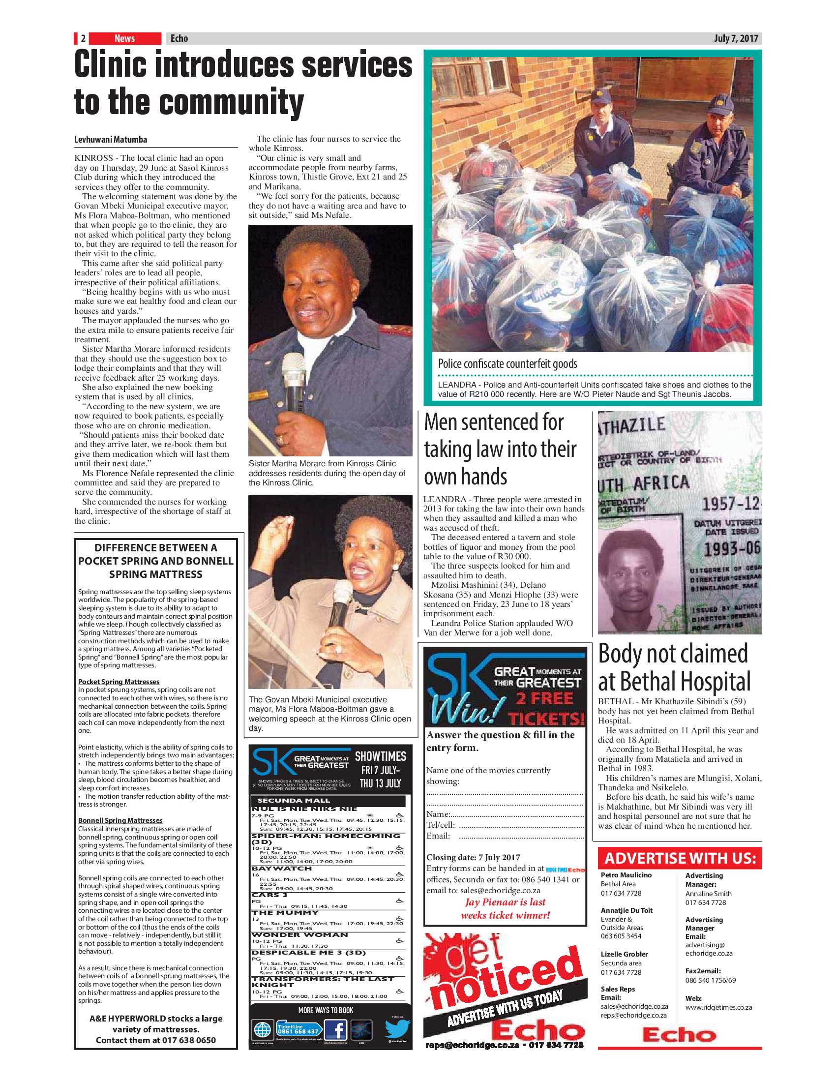 Echo, 7 July 2017 page 2