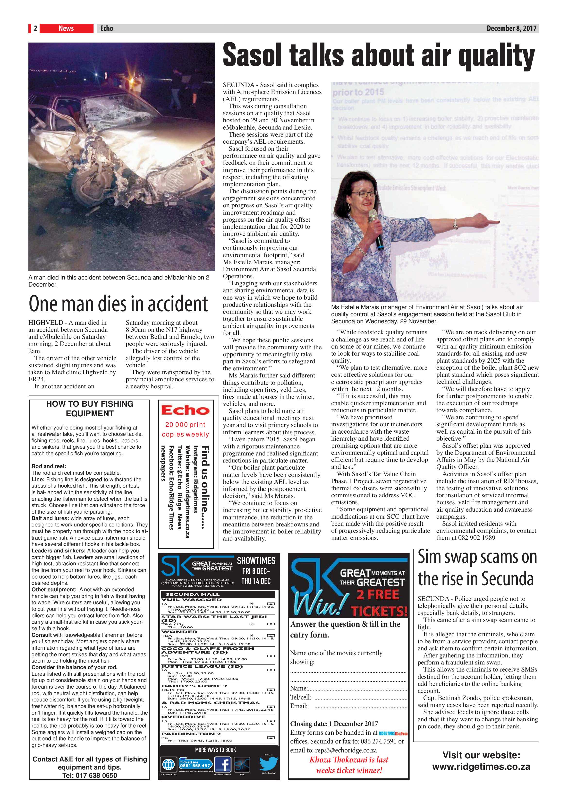Echo, 8 December 2017 page 2