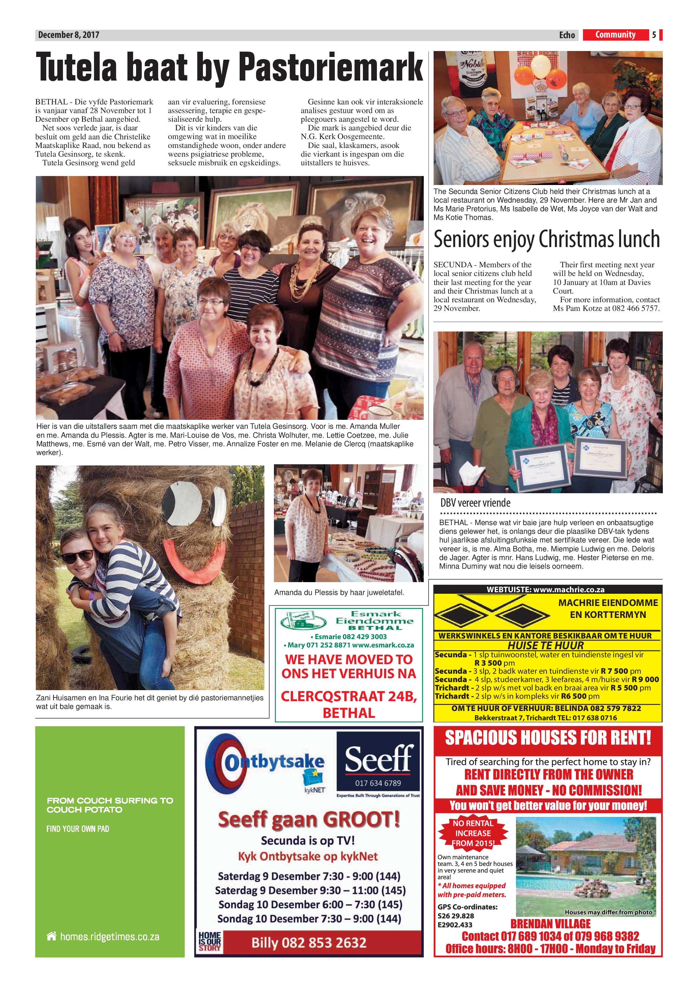 Echo, 8 December 2017 page 5