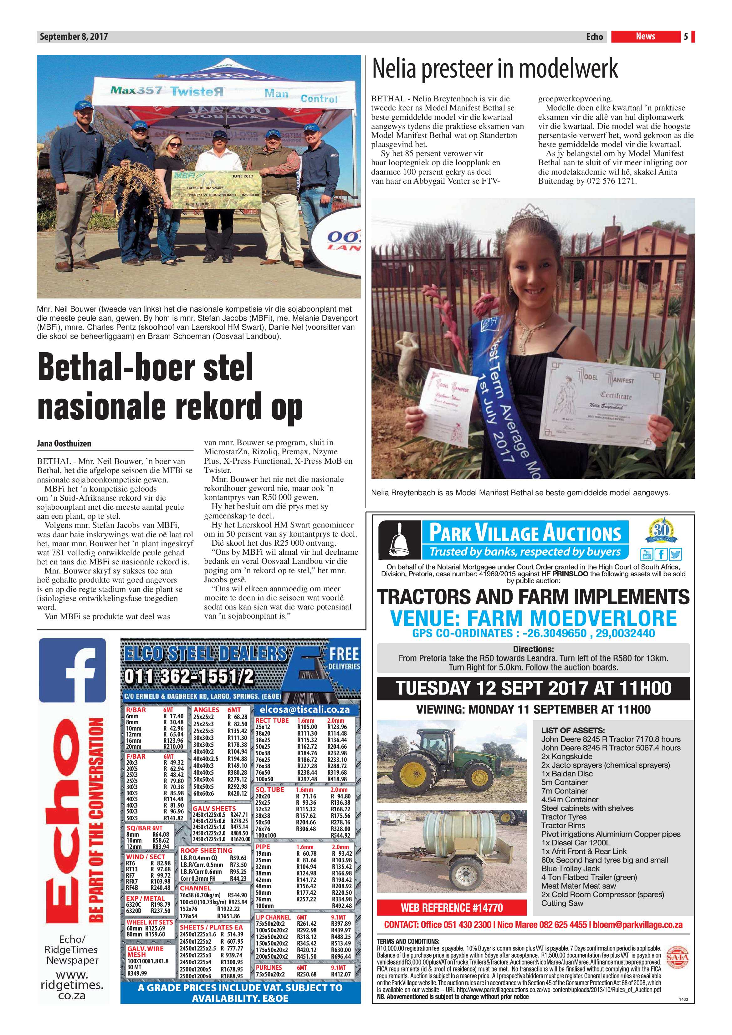 Echo, 8 September 2017 page 5