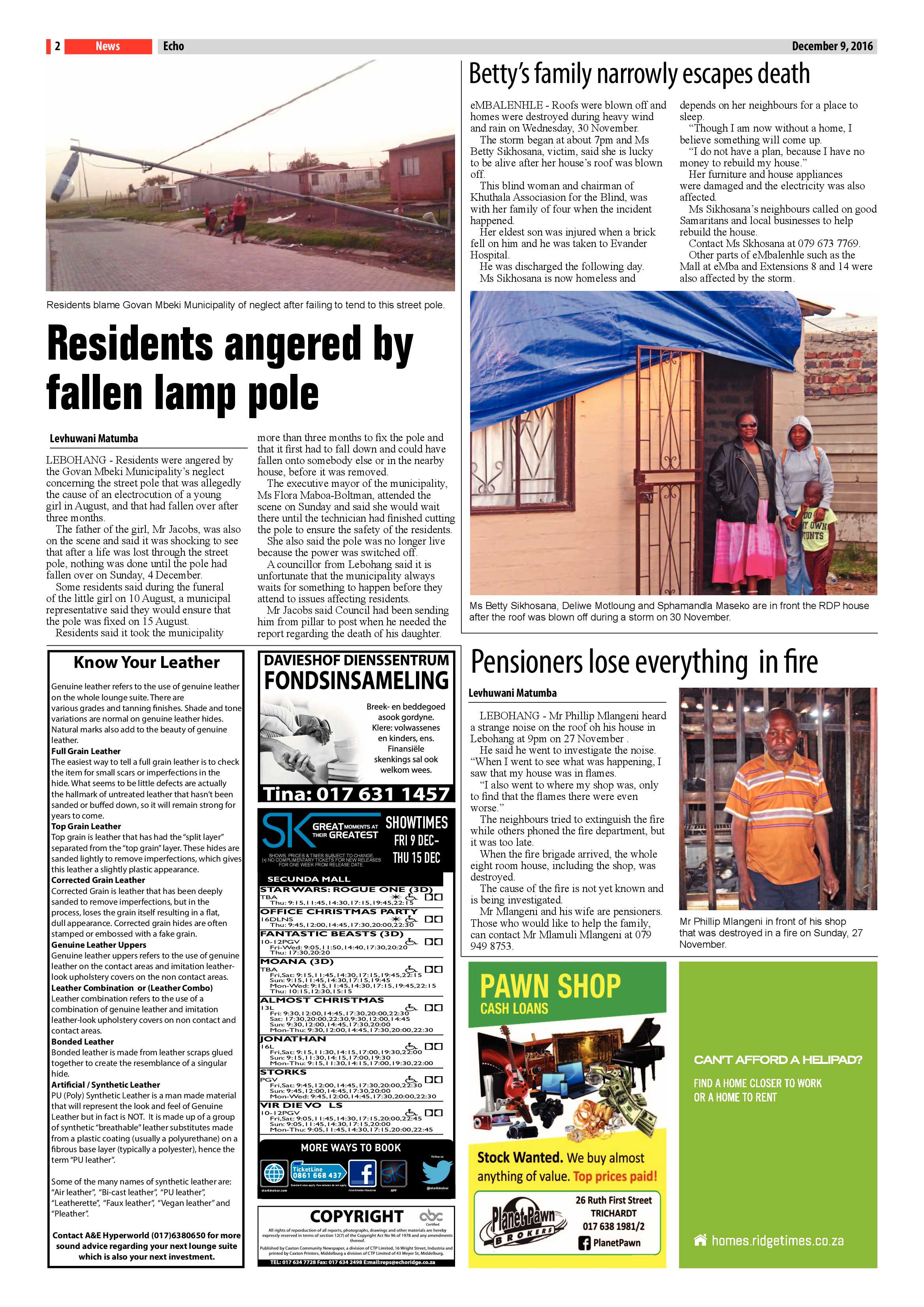 Echo, 9 December 2016 page 2