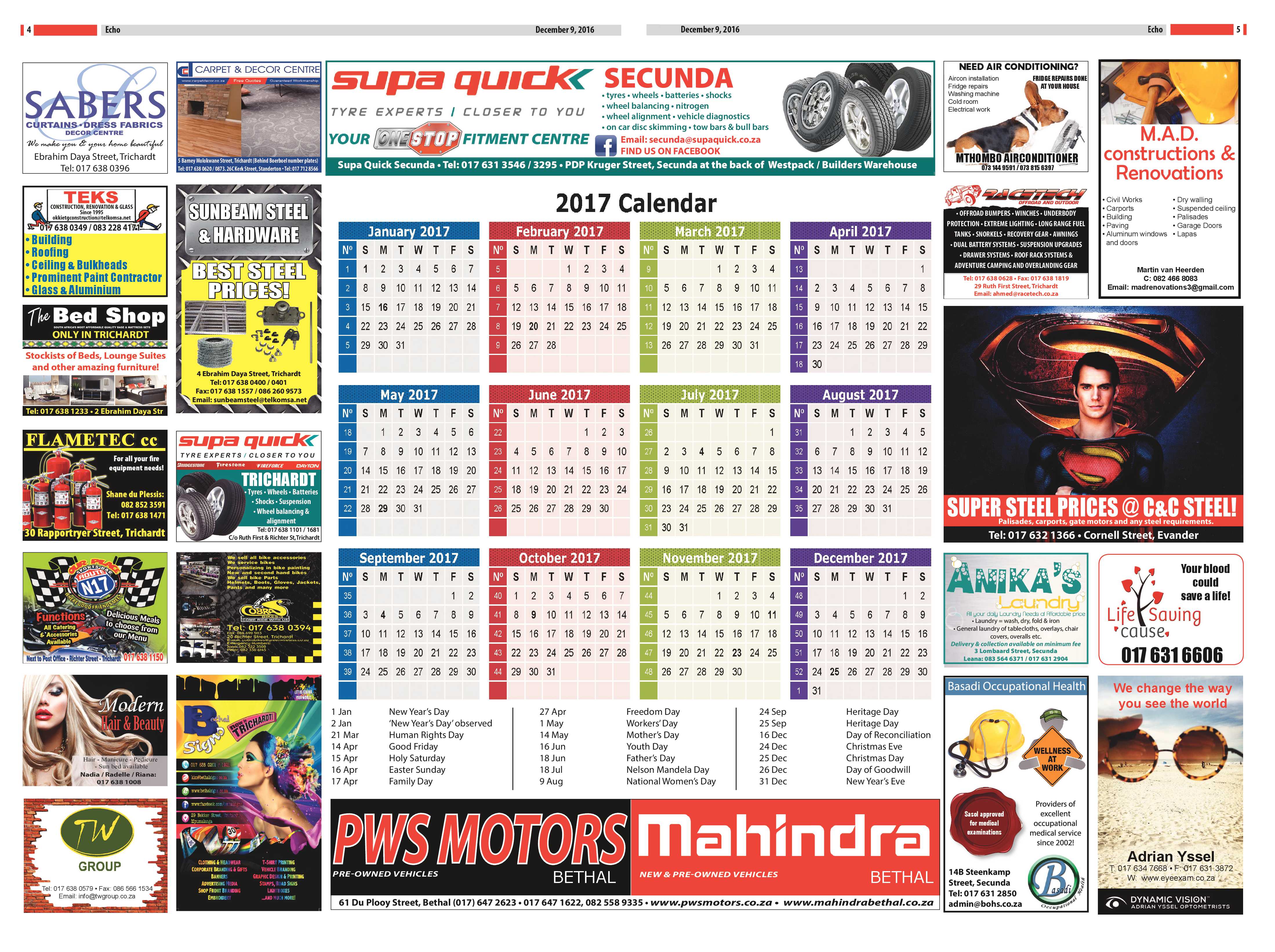 Echo, 9 December 2016 page 4