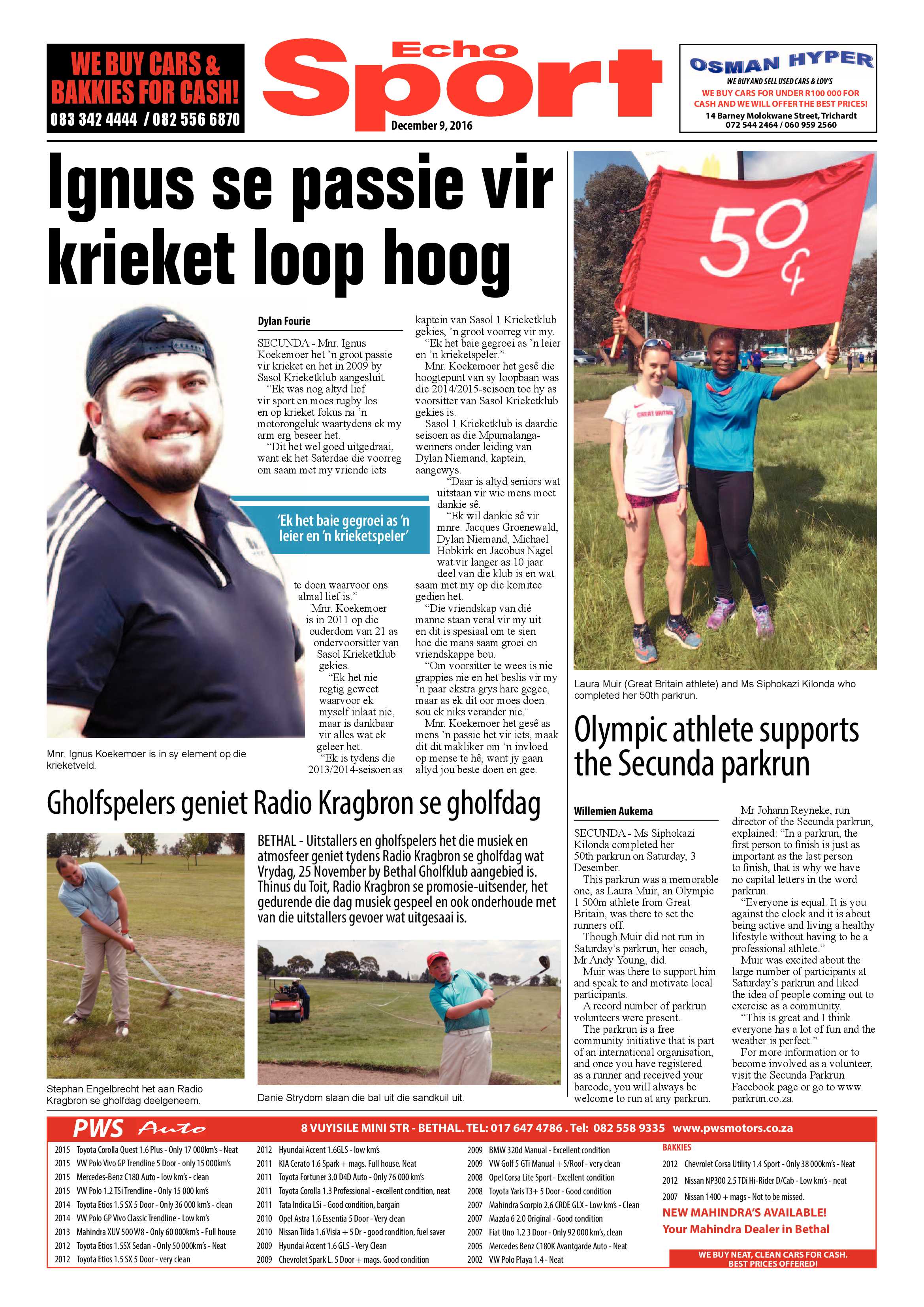 Echo, 9 December 2016 page 7