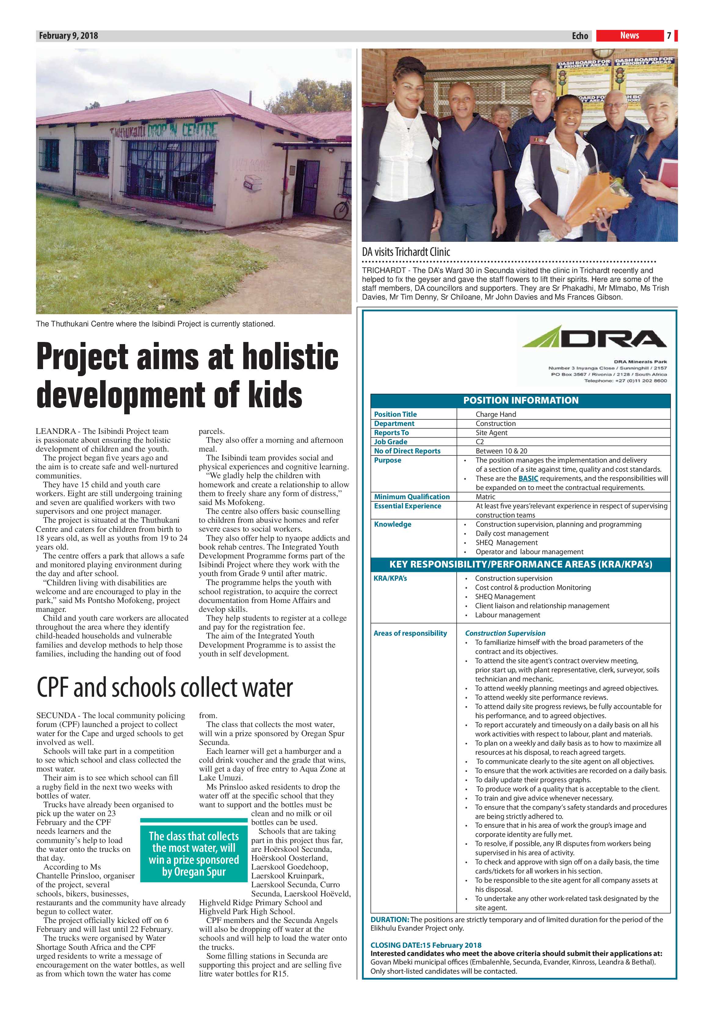 Echo, 9 February 2018 page 7