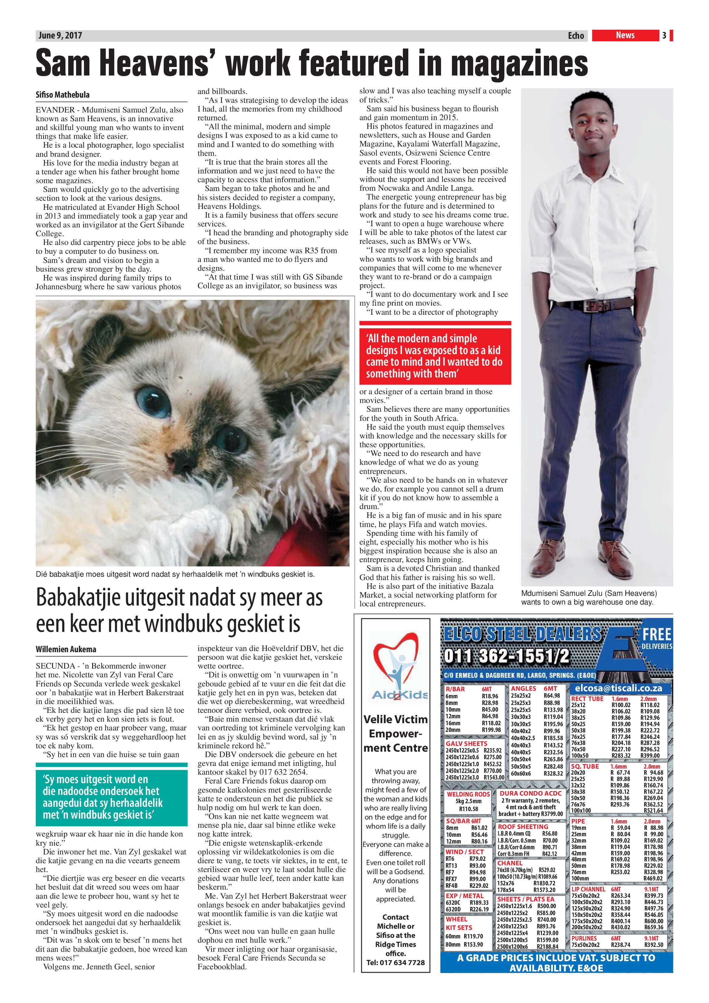 Echo, 9 June 2017 page 3