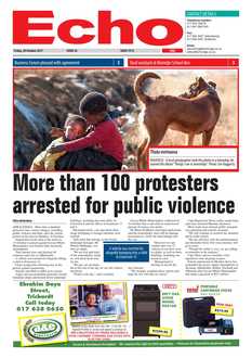 Echo, 20 October 2017