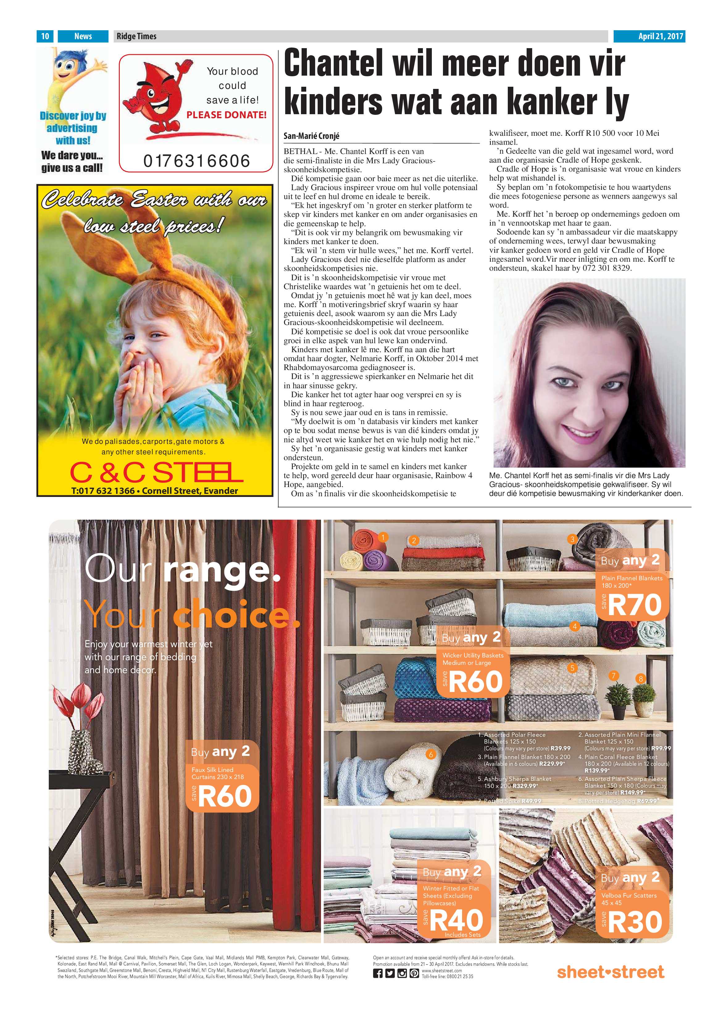 Ridge Times, 21 April 2017 page 10