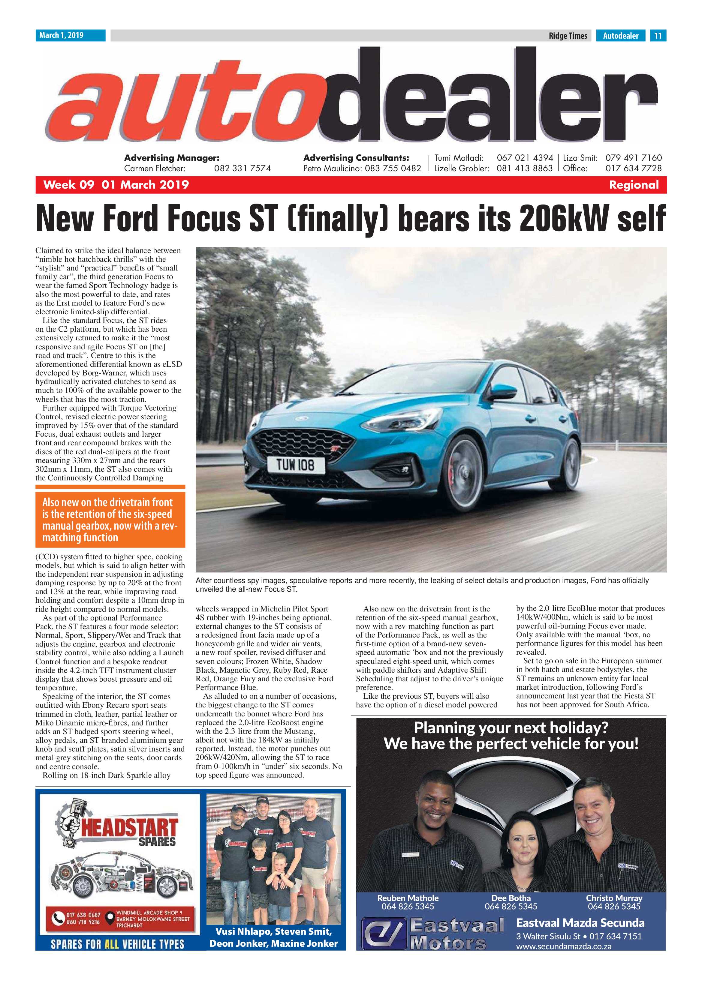 Ridge Times 03 March 2019 page 11