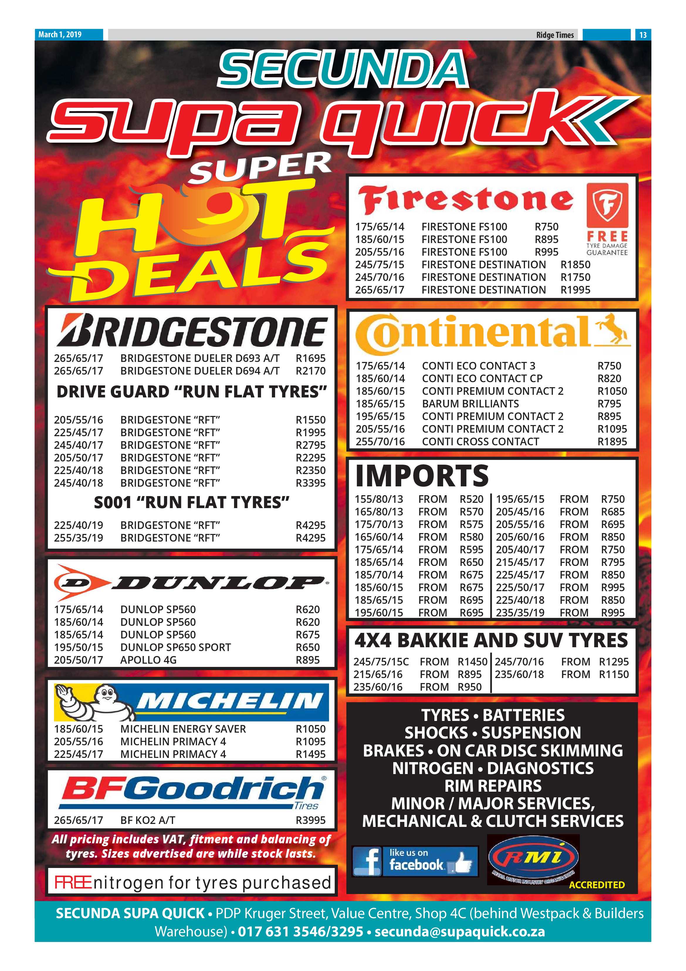 Ridge Times 03 March 2019 page 13