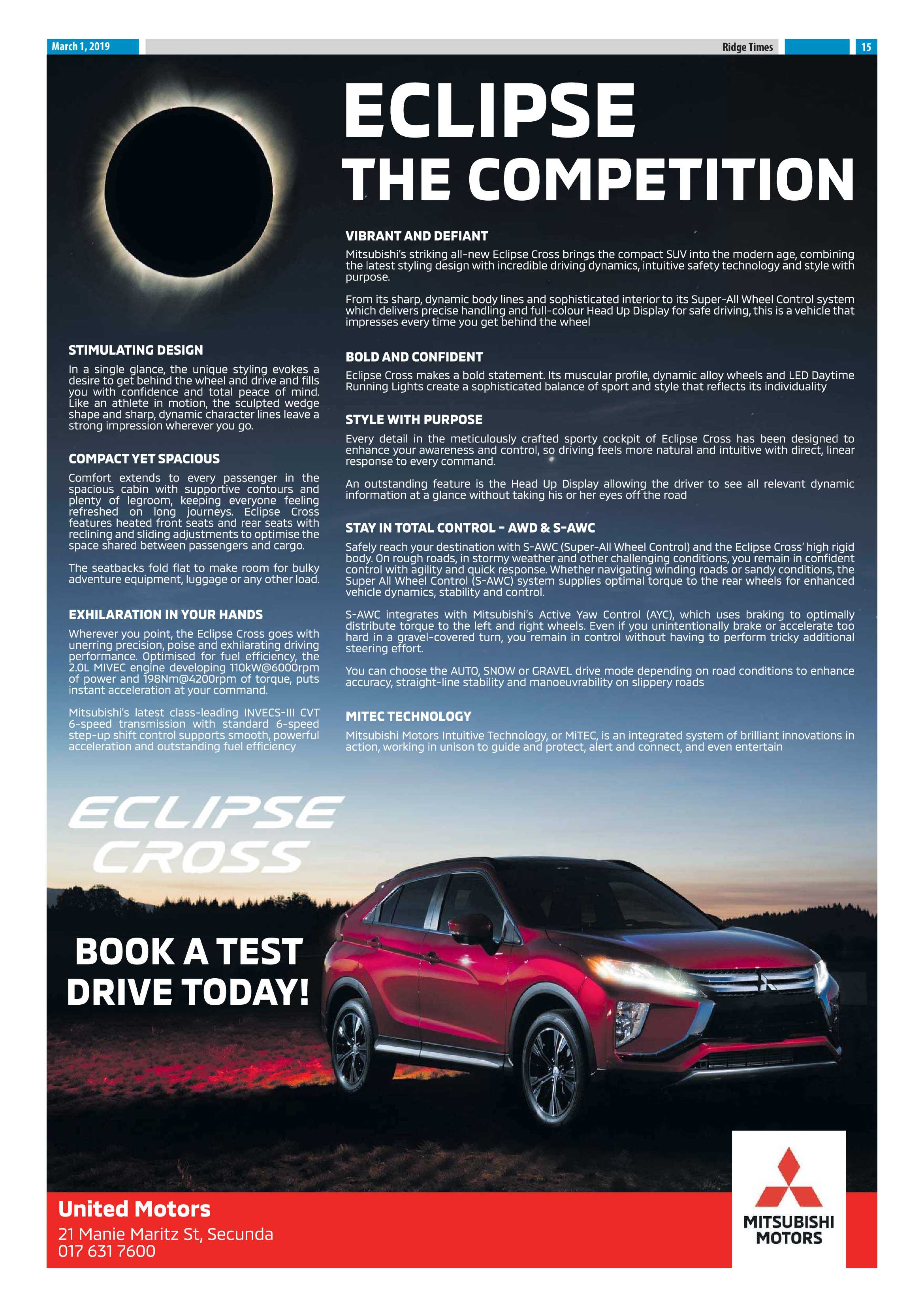 Ridge Times 03 March 2019 page 15