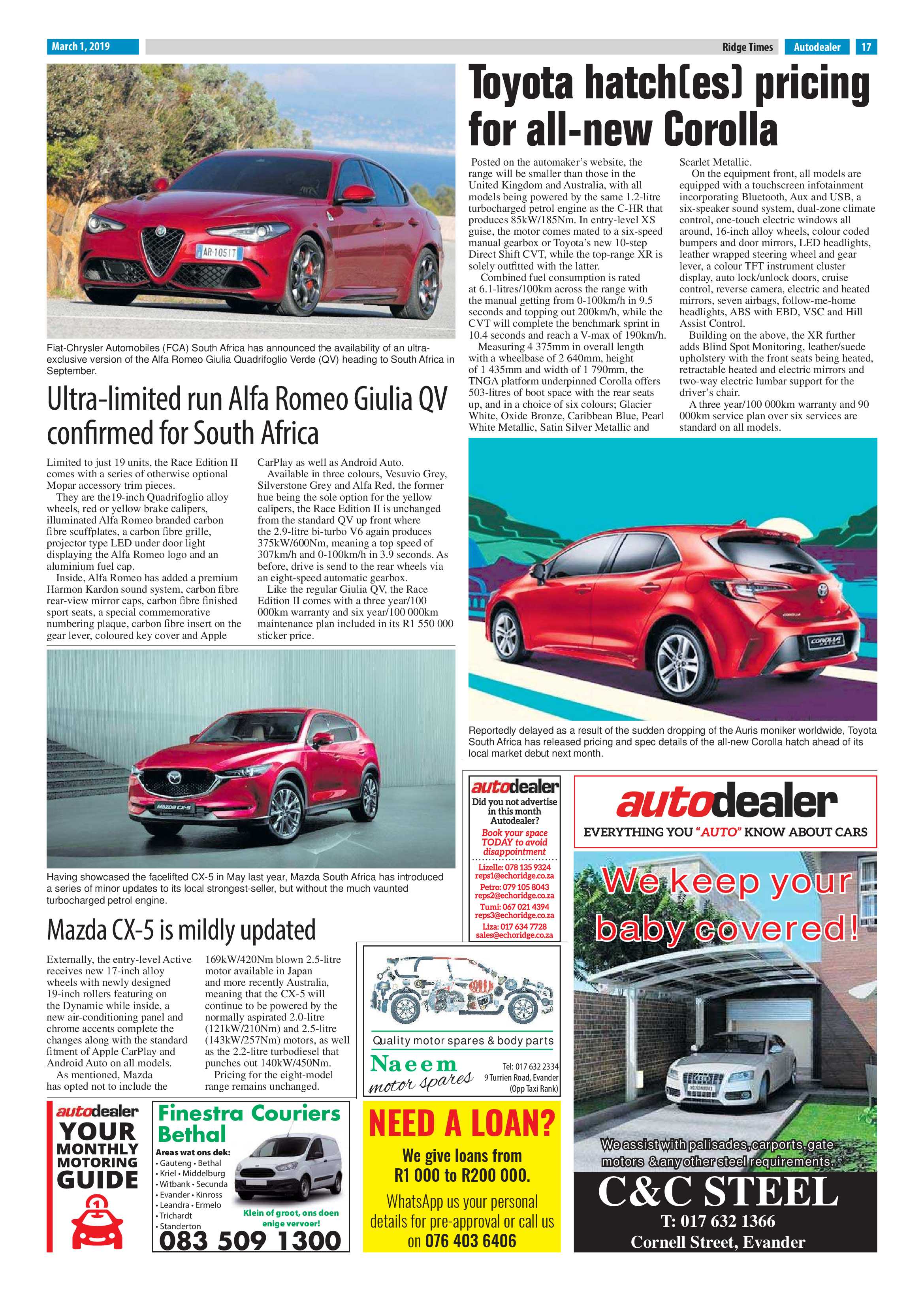 Ridge Times 03 March 2019 page 17